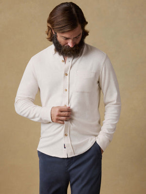 Legend™ Sweater Shirt (single Pocket) - Off White