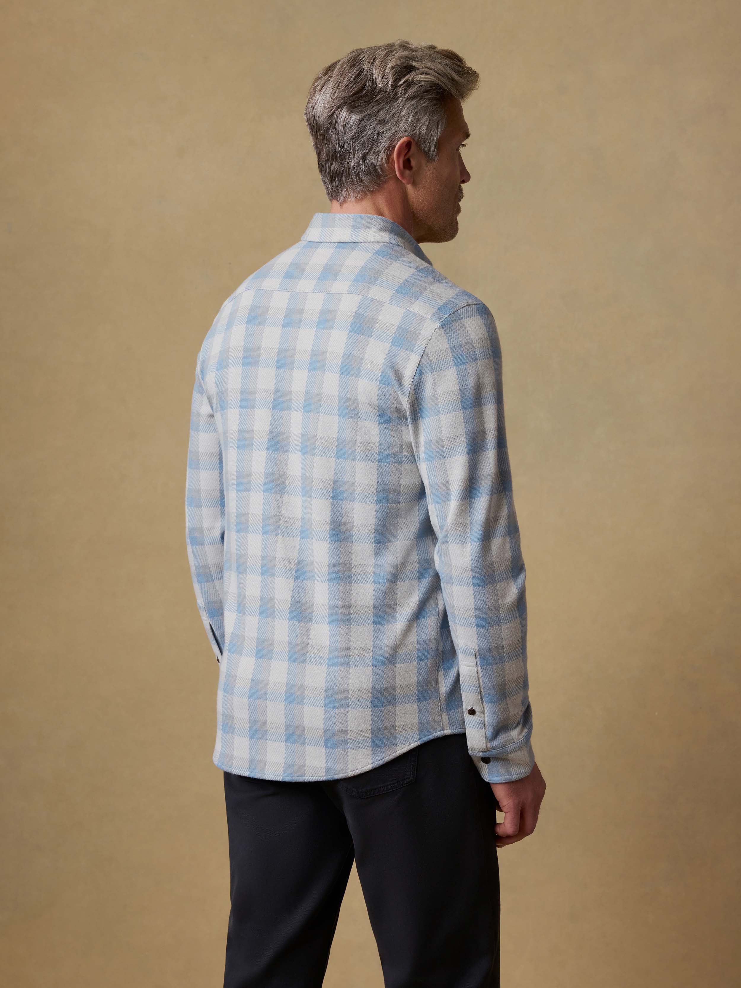 Legend™ Sweater Shirt (Single Pocket) - Duck Creek Plaid | Faherty Brand