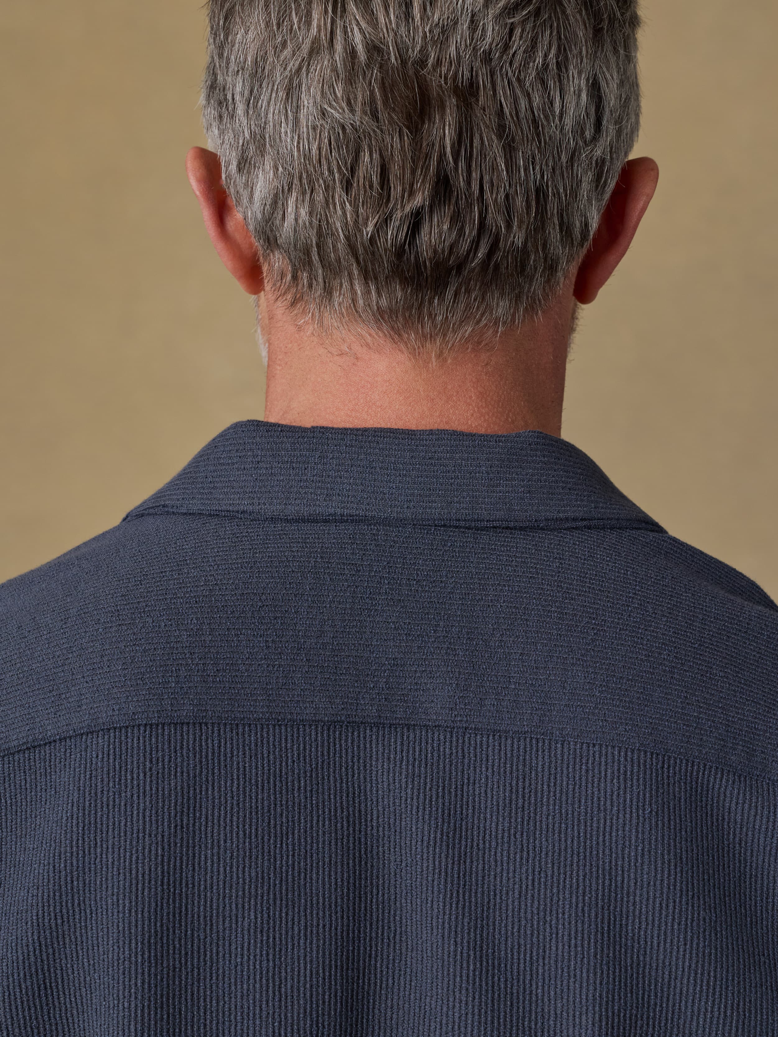 Short-Sleeve Oasis Camp Shirt - Granite Navy | Faherty Brand