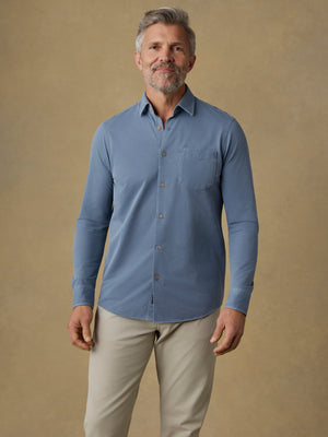 Costa Piqué Shirt - Sea Cavern