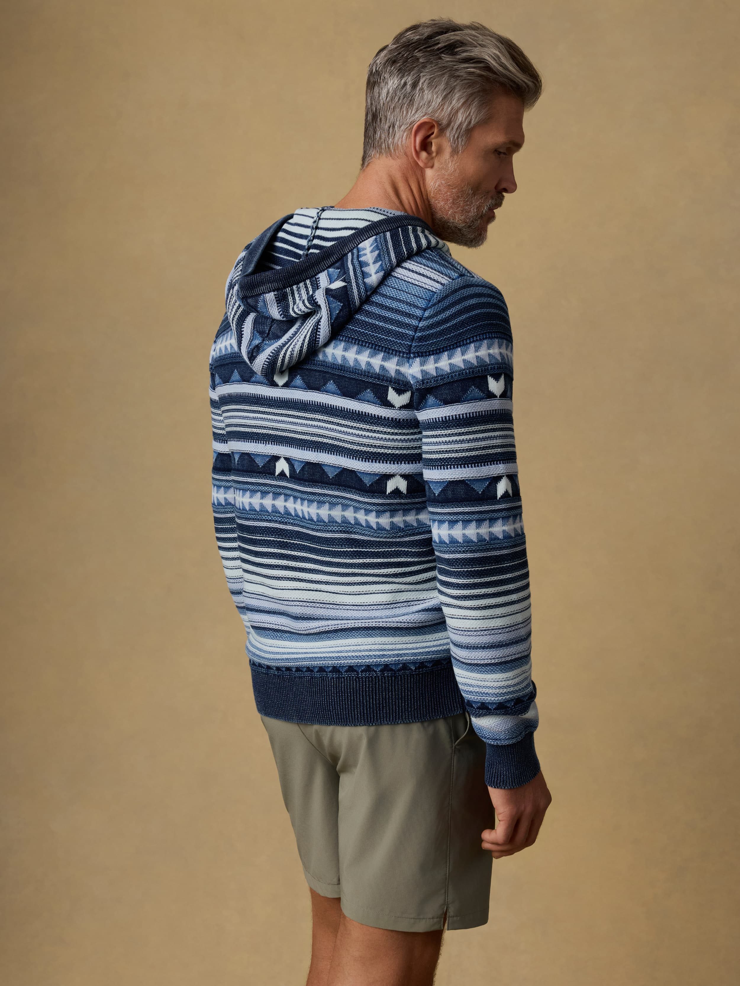 Indigo Hoodie - Indigo Rising Sky | Faherty Brand