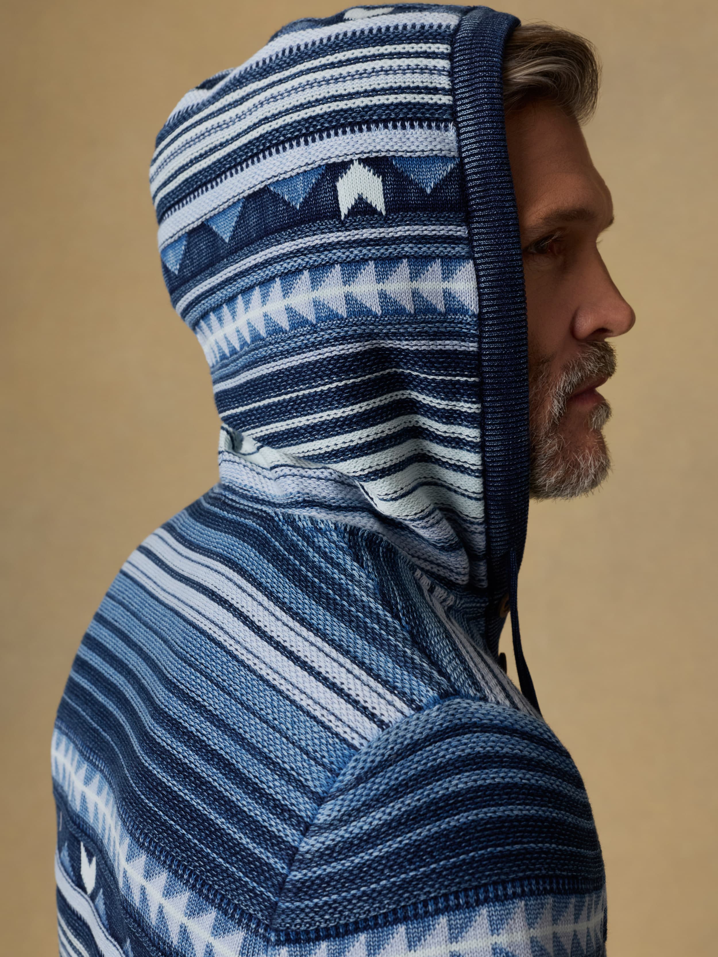 Indigo Hoodie - Indigo Rising Sky | Faherty Brand