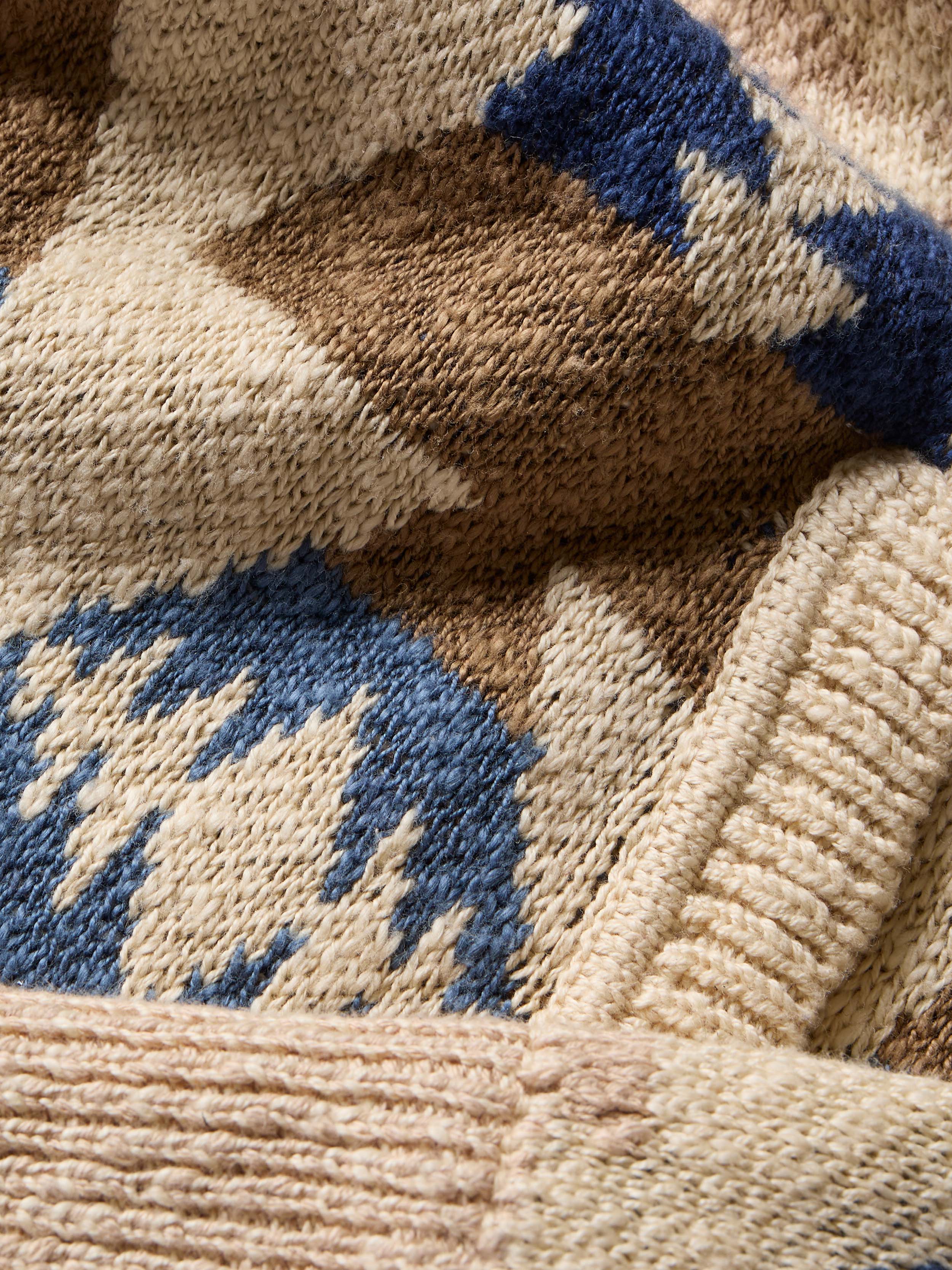 Thunder Voice Eagle Cardigan - Sand Four Eagles | Faherty Brand