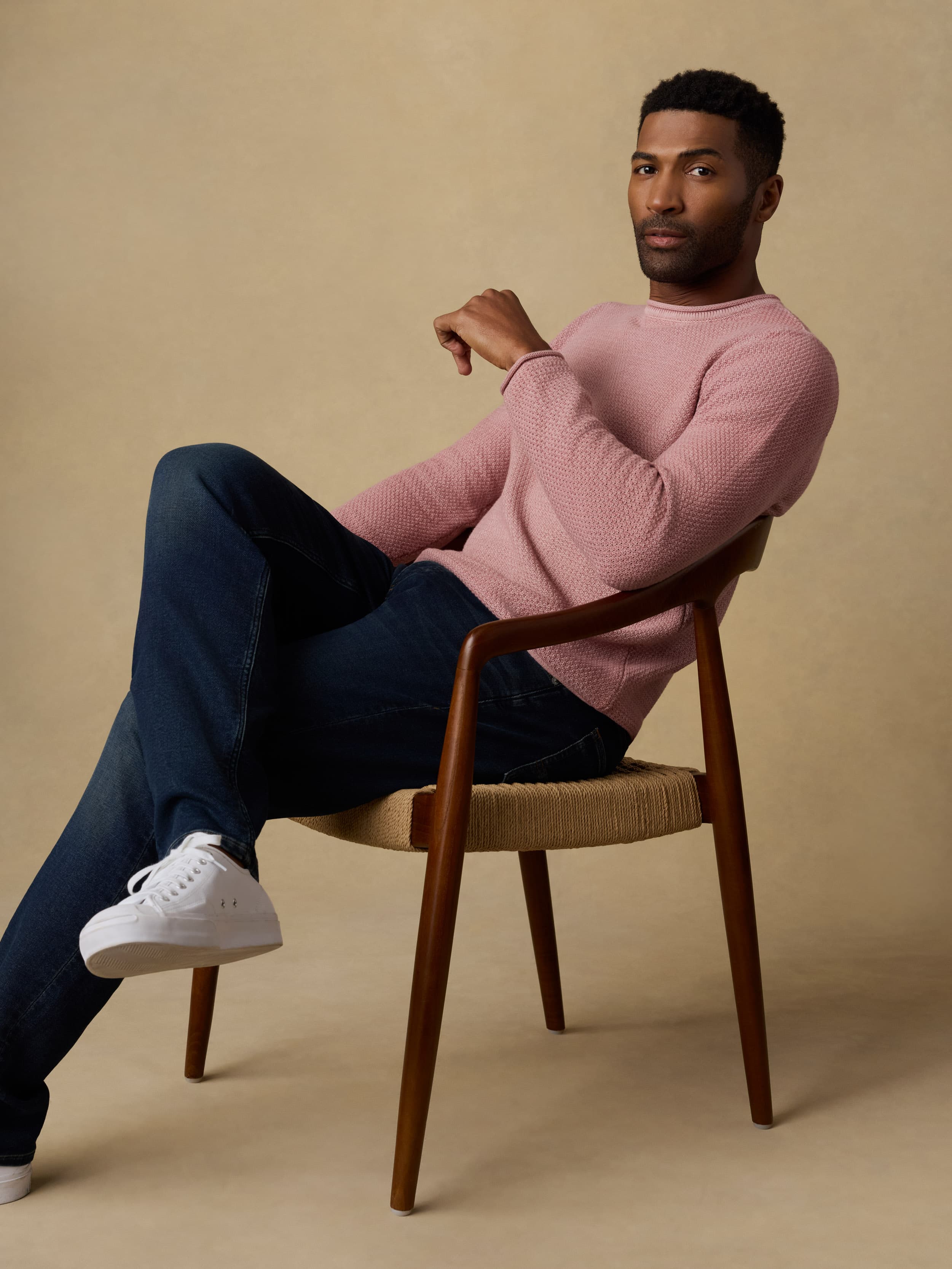 Sunwashed Dockside Sweater - Adobe | Faherty Brand
