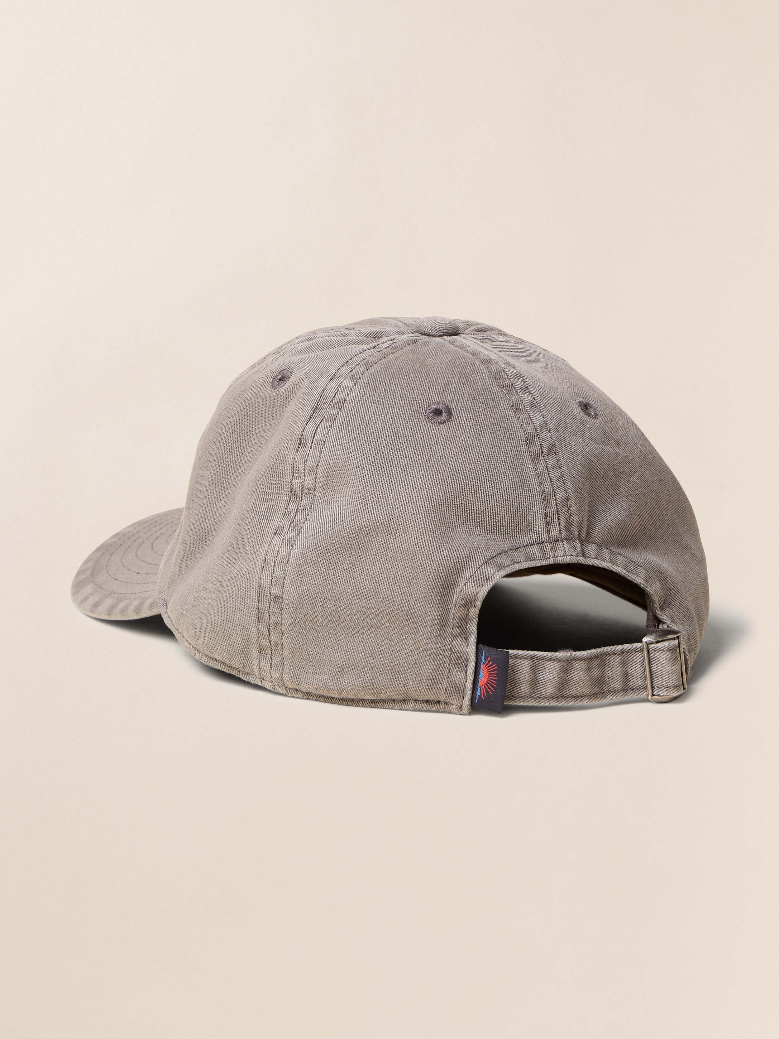 Sunwashed Twill Baseball Hat - Carbon | Faherty Brand