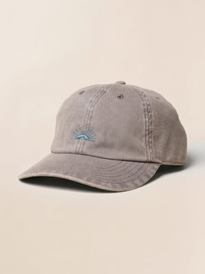 Sunwashed Twill Baseball Hat - Carbon