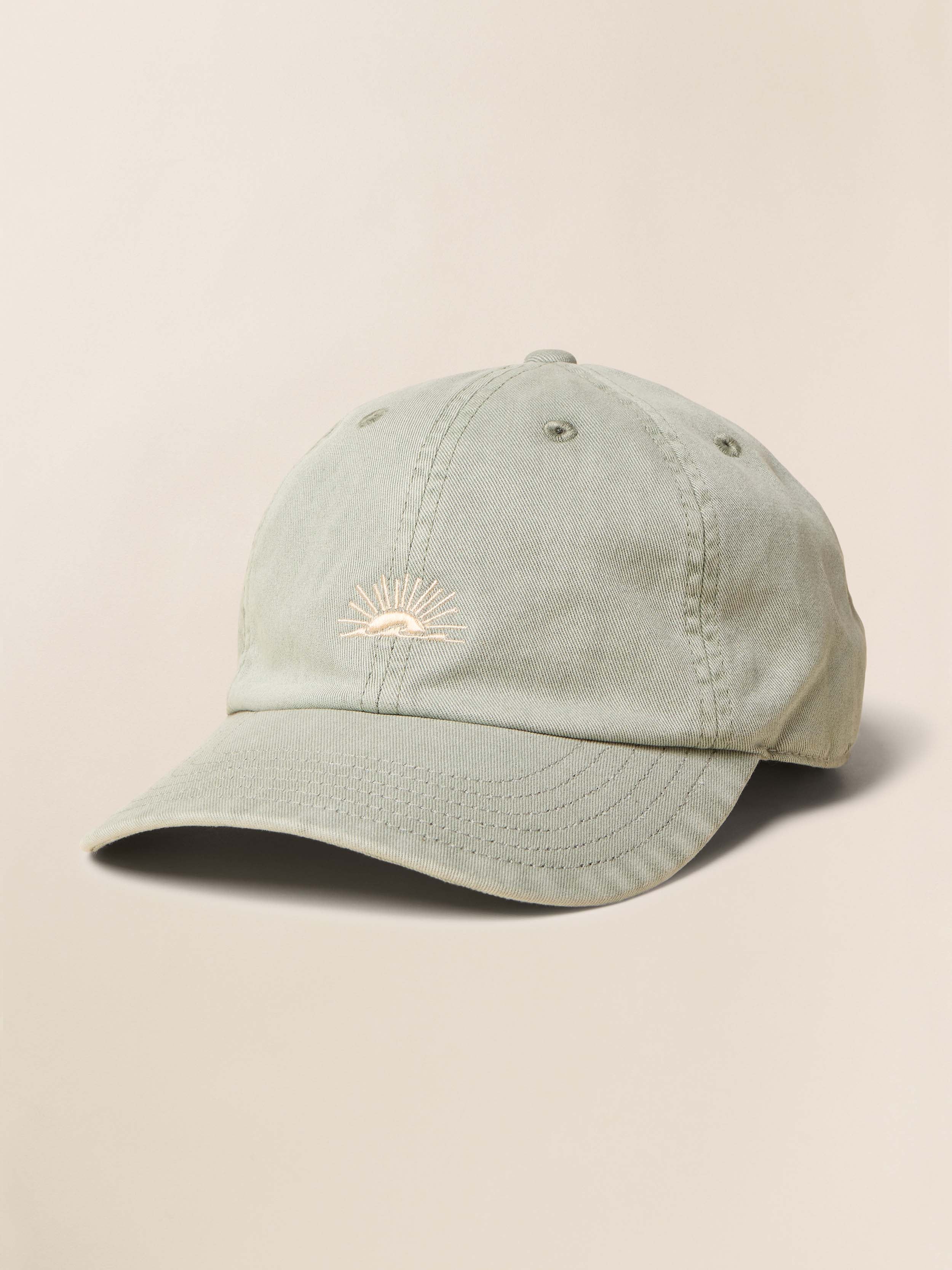 Sunwashed Twill Baseball Hat - Coastal Sage | Faherty Brand