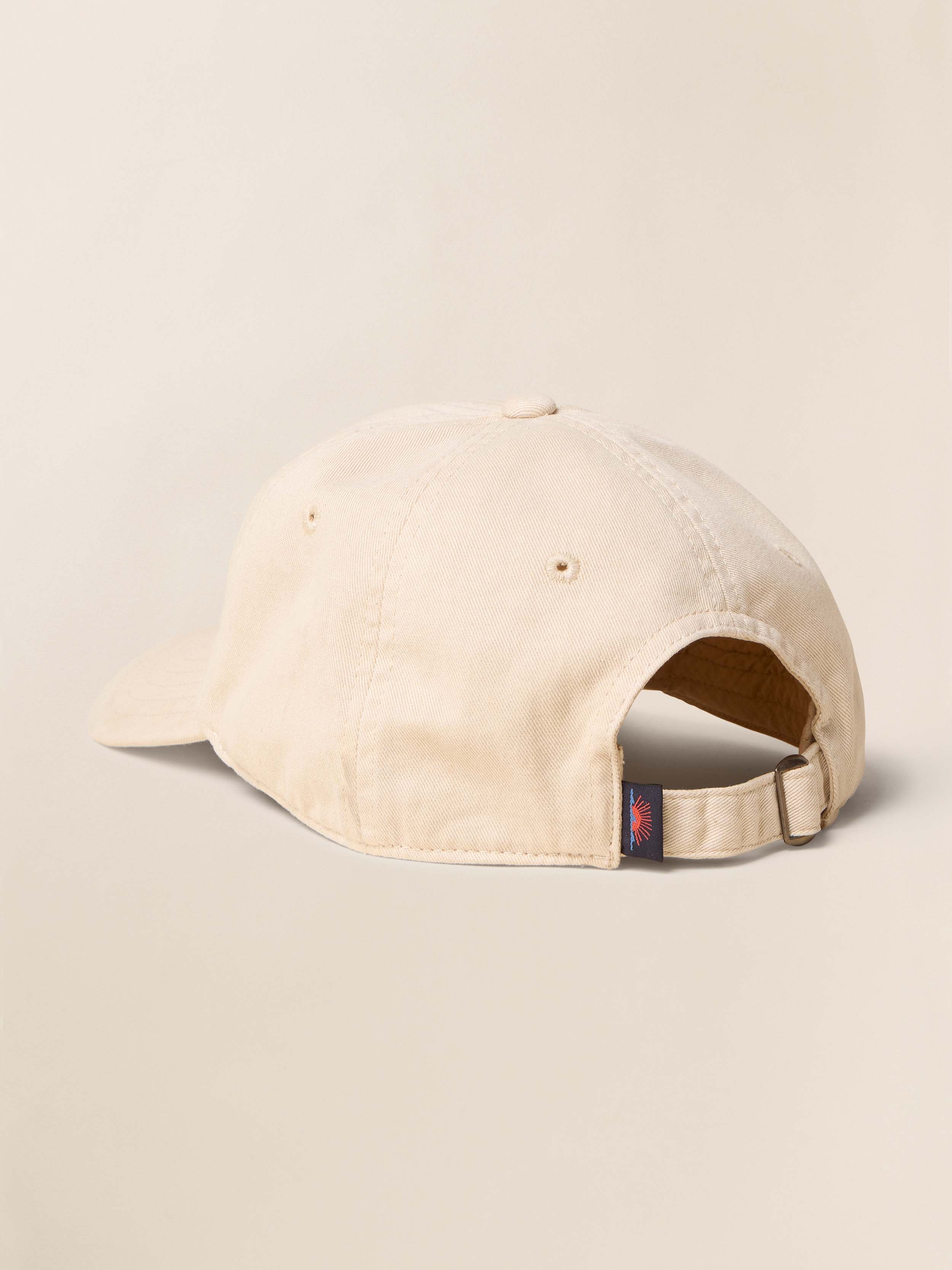 Sunwashed Twill Baseball Hat - Dusty Dune | Faherty Brand