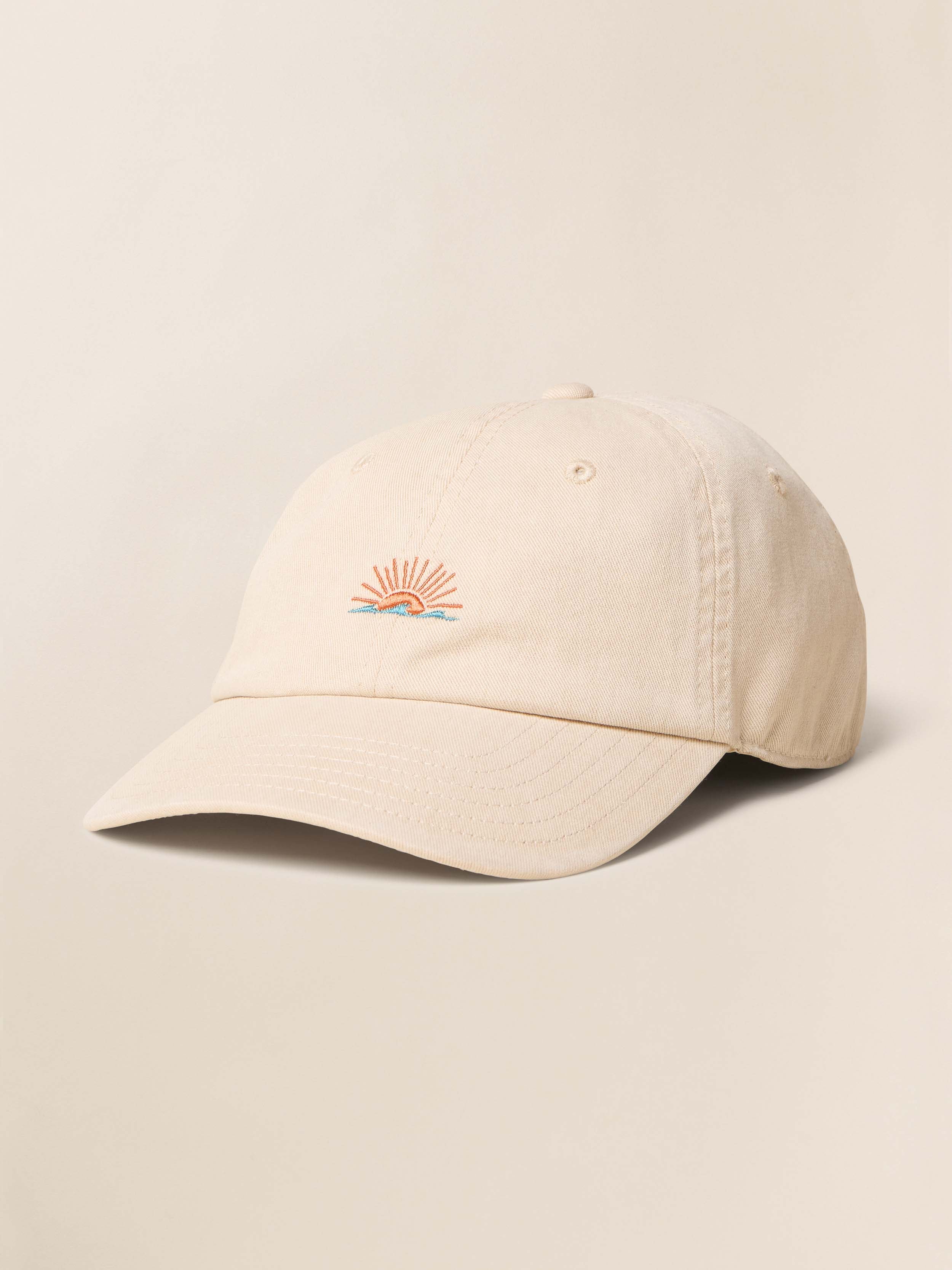 Sunwashed Twill Baseball Hat - Dusty Dune | Faherty Brand