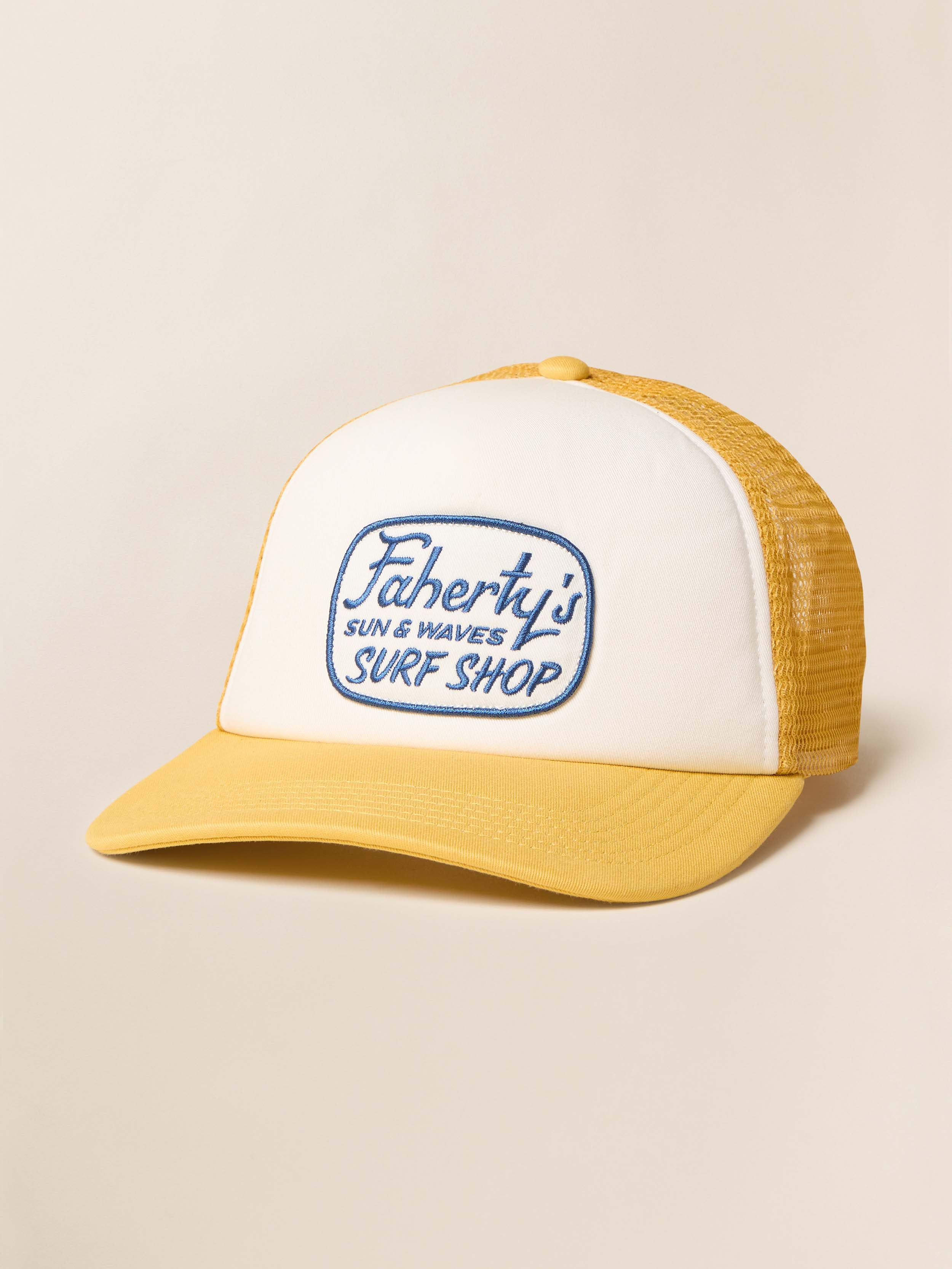 Surf Shop Trucker Hat - Fading Sun | Faherty Brand