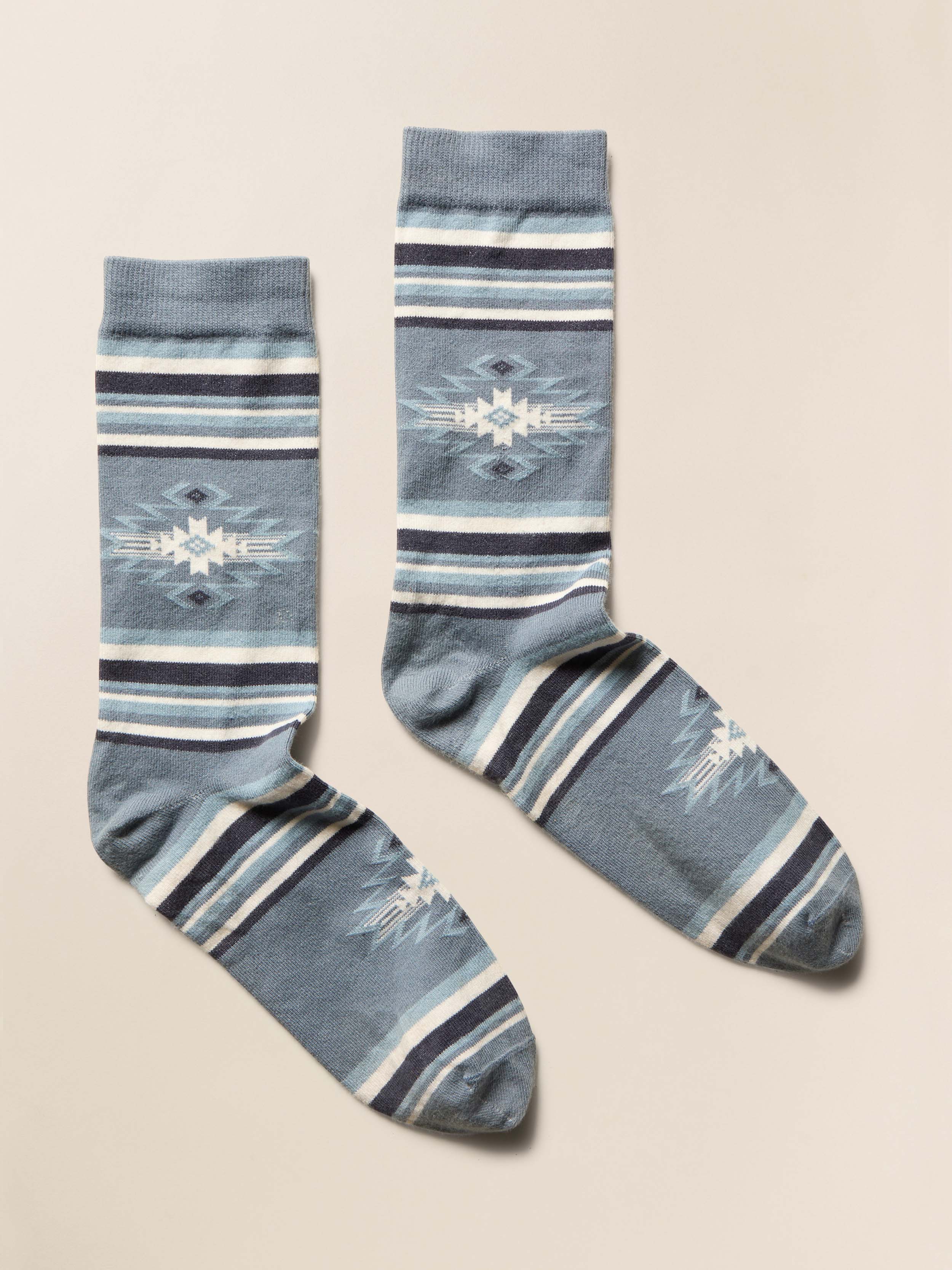 Native Sock - Water Star Serape | Faherty Brand