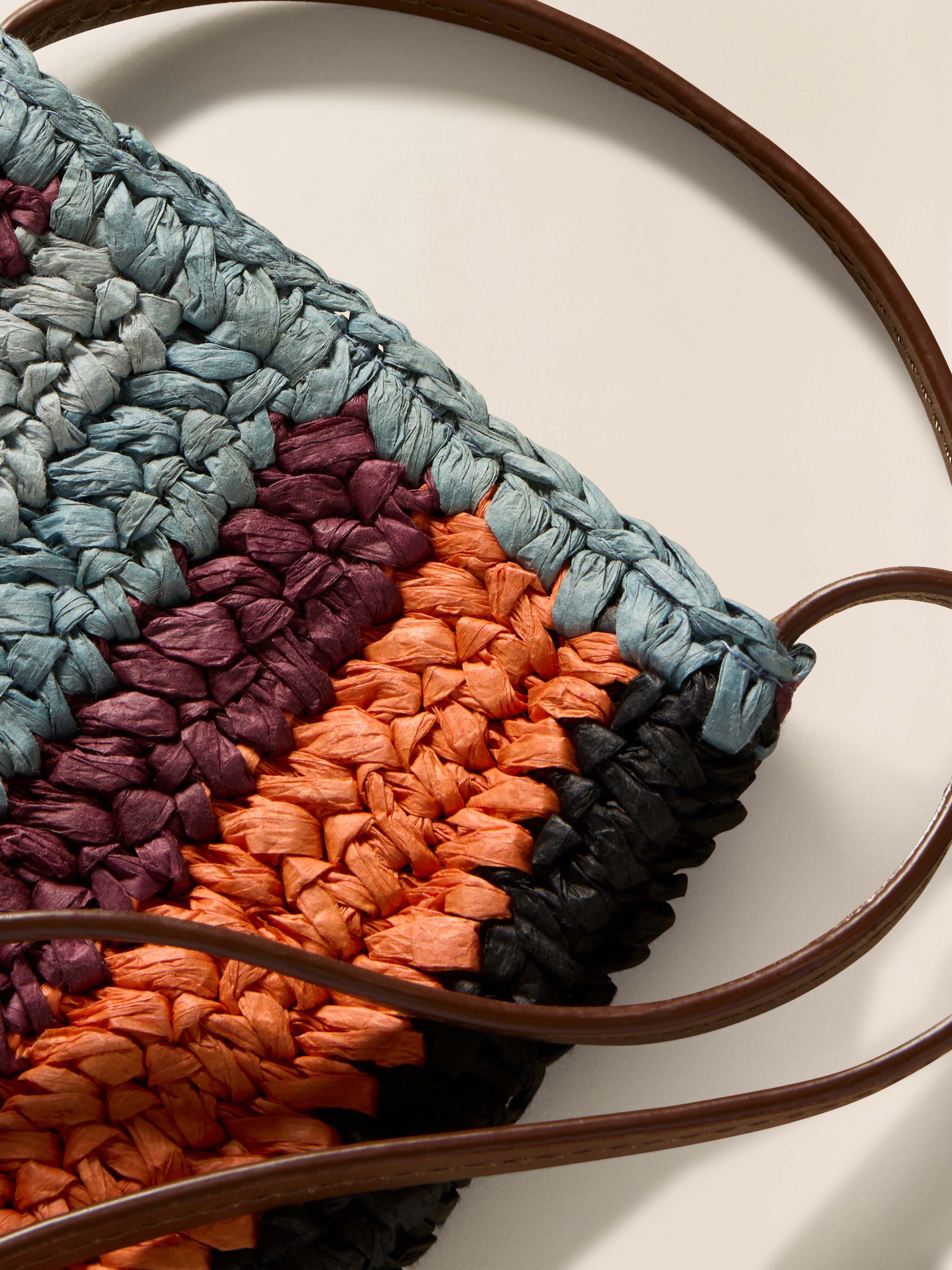 Straw Stripe Crossbody - Canyon Stripe | Faherty Brand