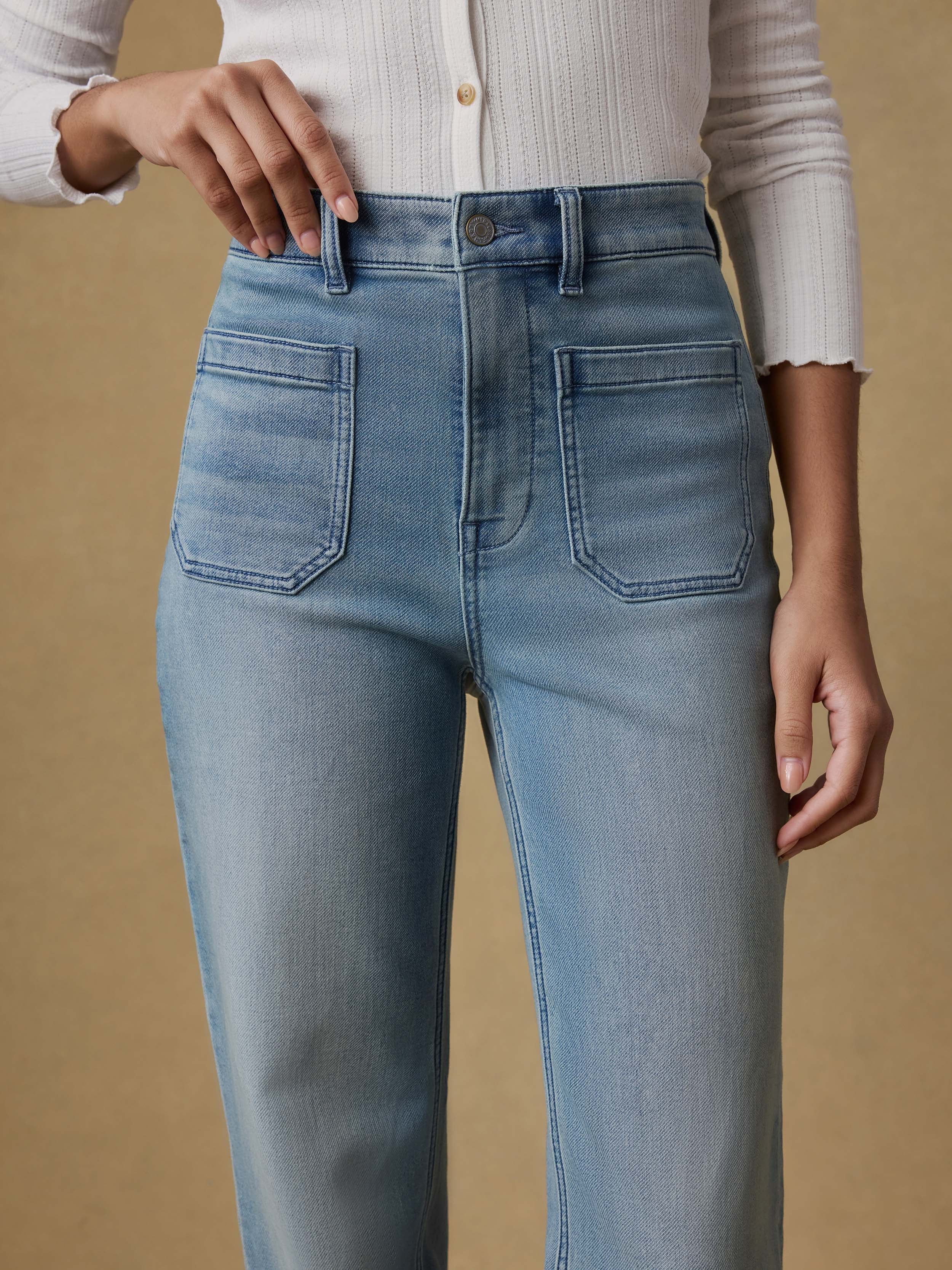 Stretch Terry Patch Pocket Pant - Eastern Shore Wash | Faherty Brand