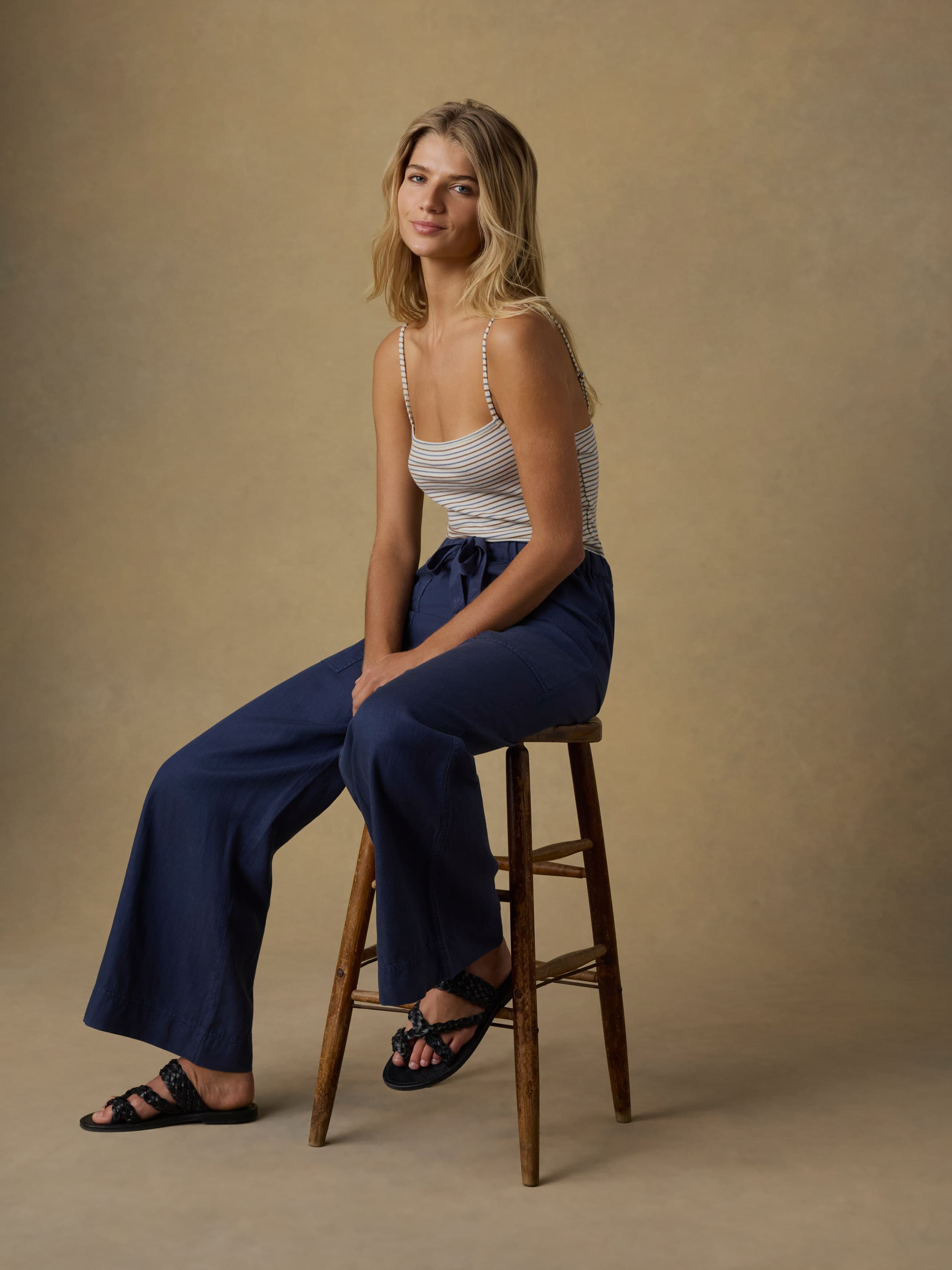 Topanga Drape Pant - Spellbound | Faherty Brand