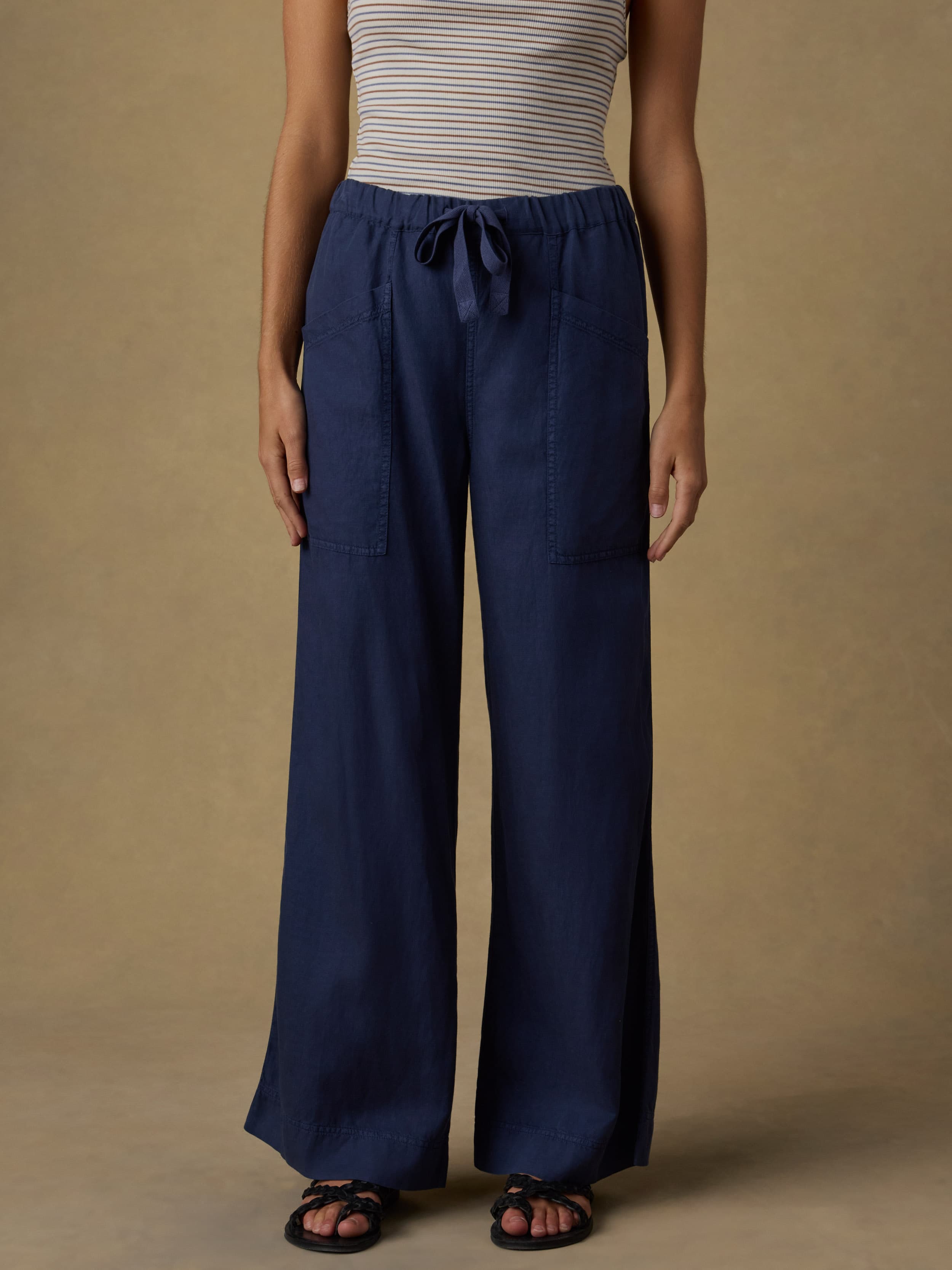 Topanga Drape Pant - Spellbound | Faherty Brand