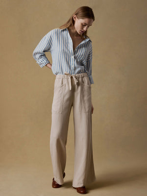 Topanga Drape Pant - Wheaten