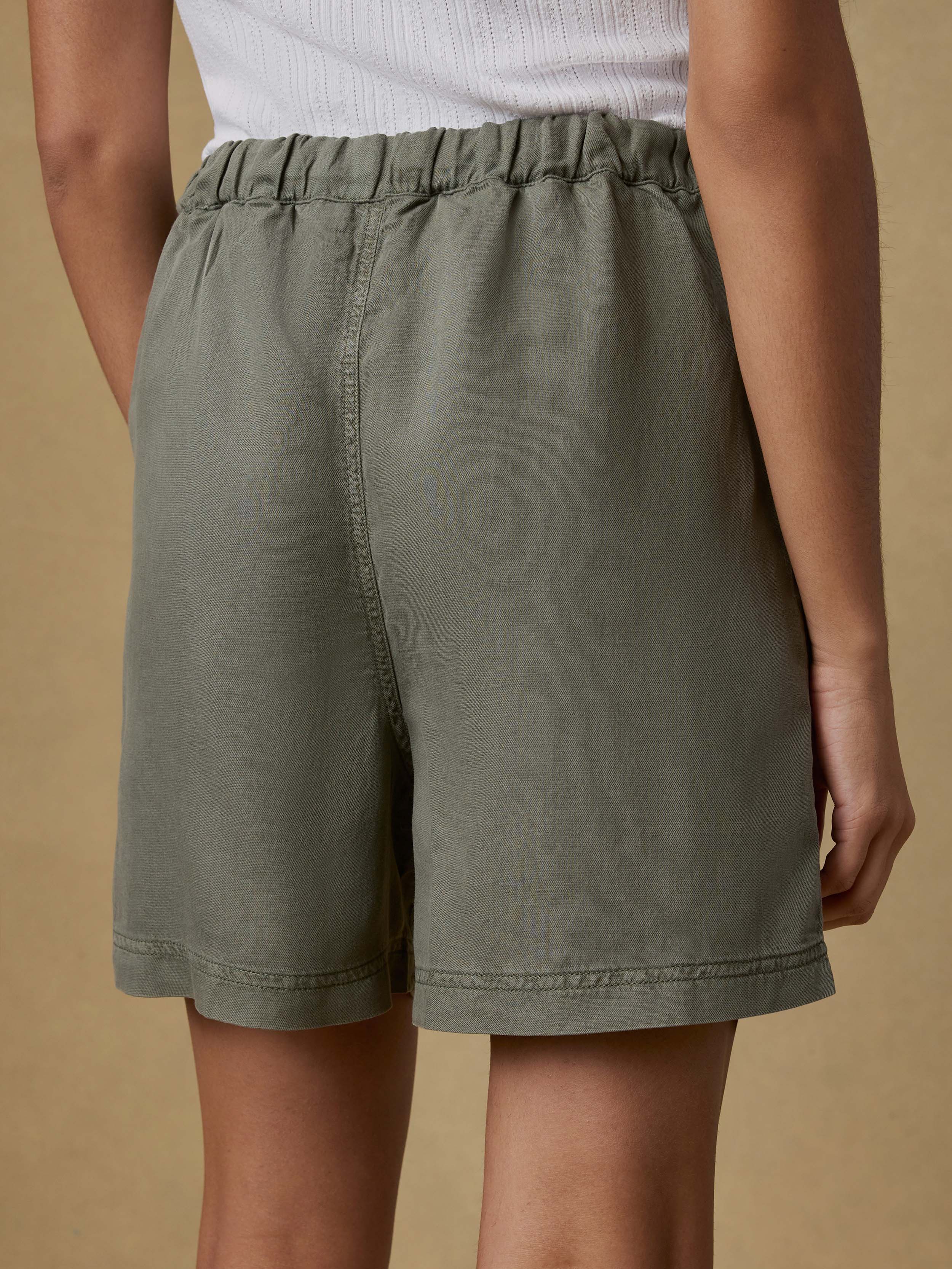 Topanga Drape Short - Thyme | Faherty Brand