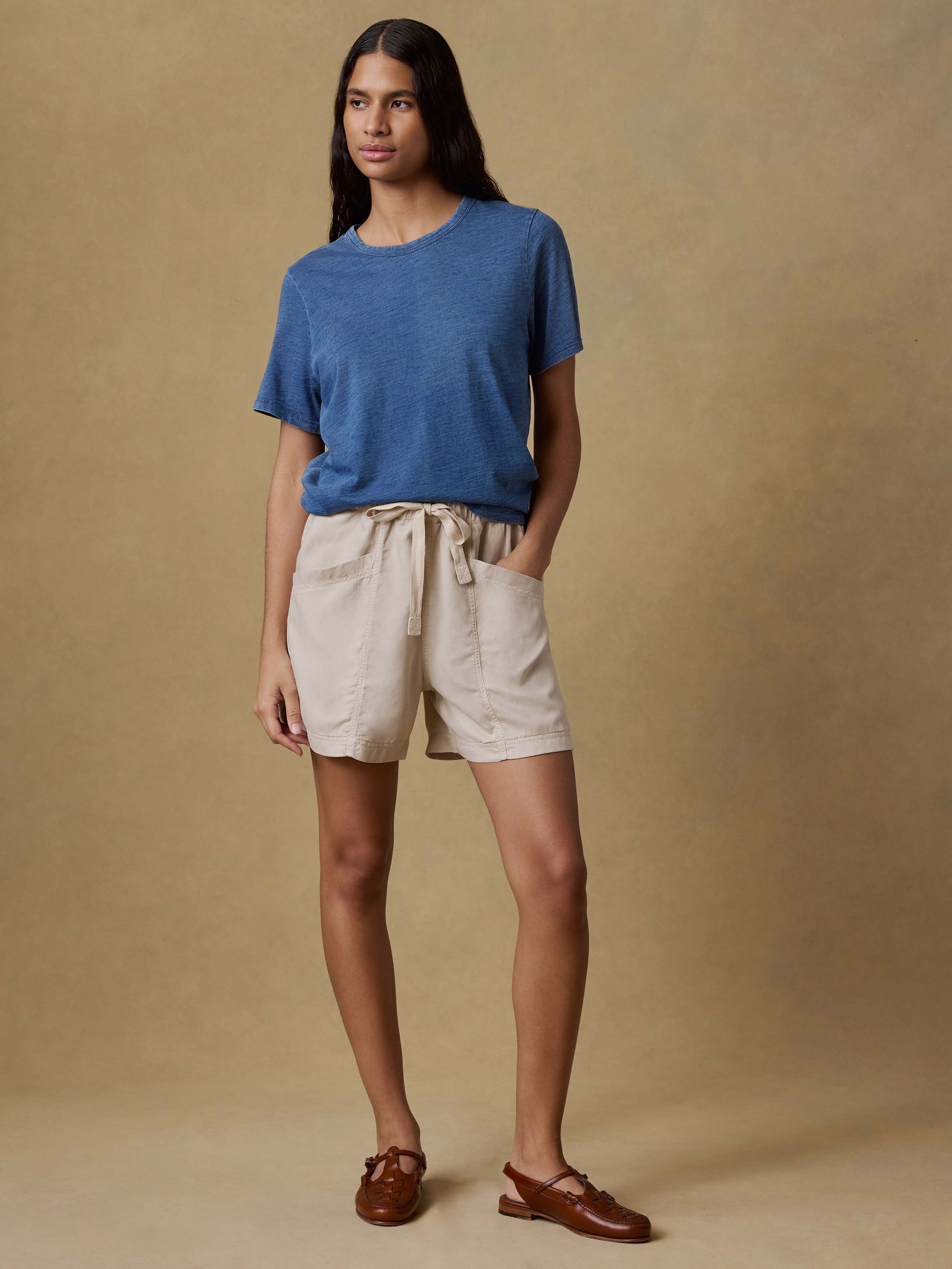 Topanga Drape Short - Wheaten | Faherty Brand
