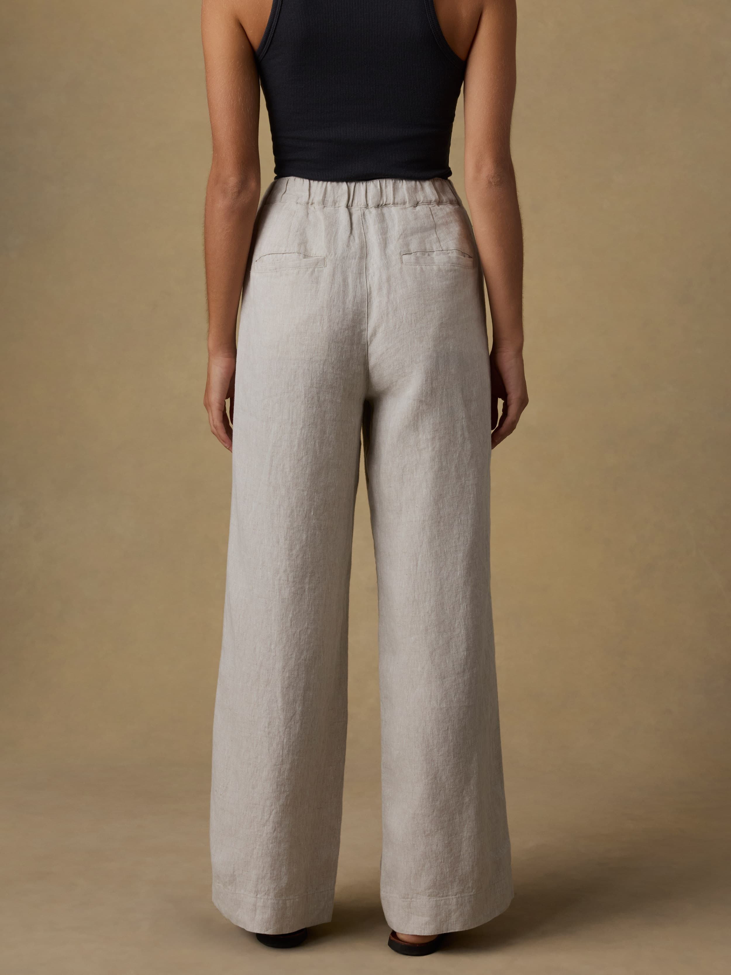 Sun Strider Linen Pant - Flax | Faherty Brand
