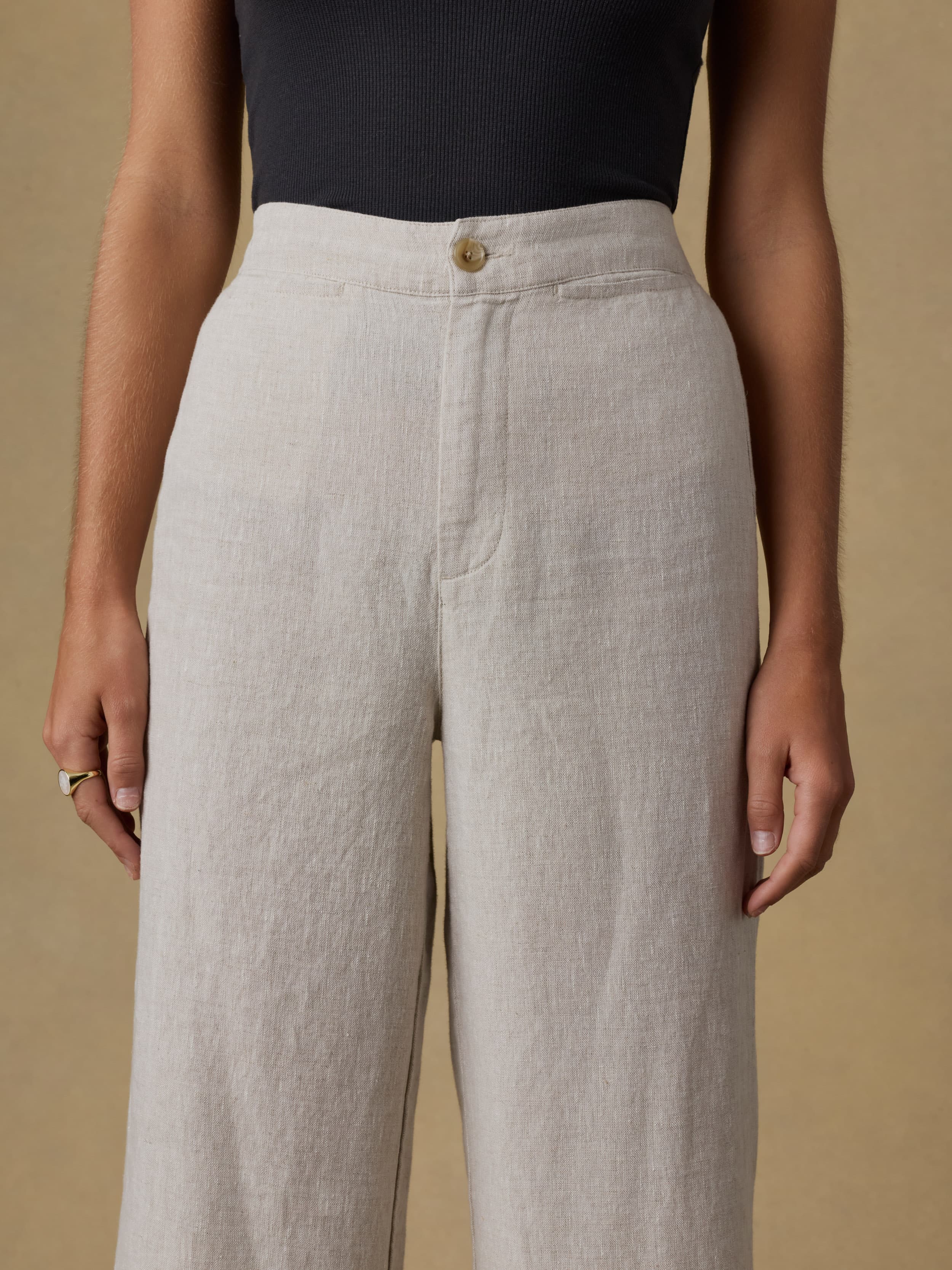 Sun Strider Linen Pant - Flax | Faherty Brand