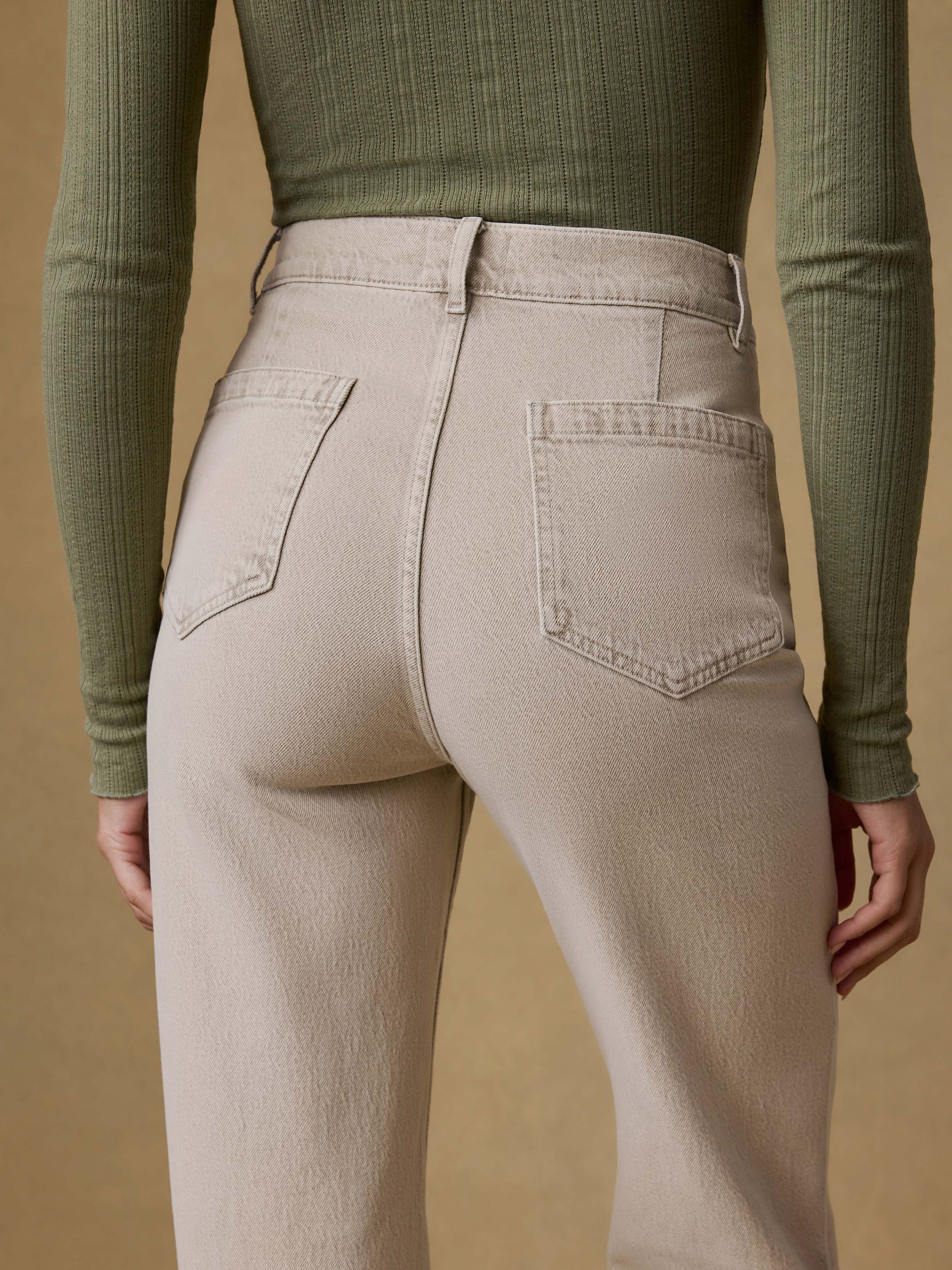 Sunfaded Denim Patch Pocket Pant - Sun Dune Wash | Faherty Brand