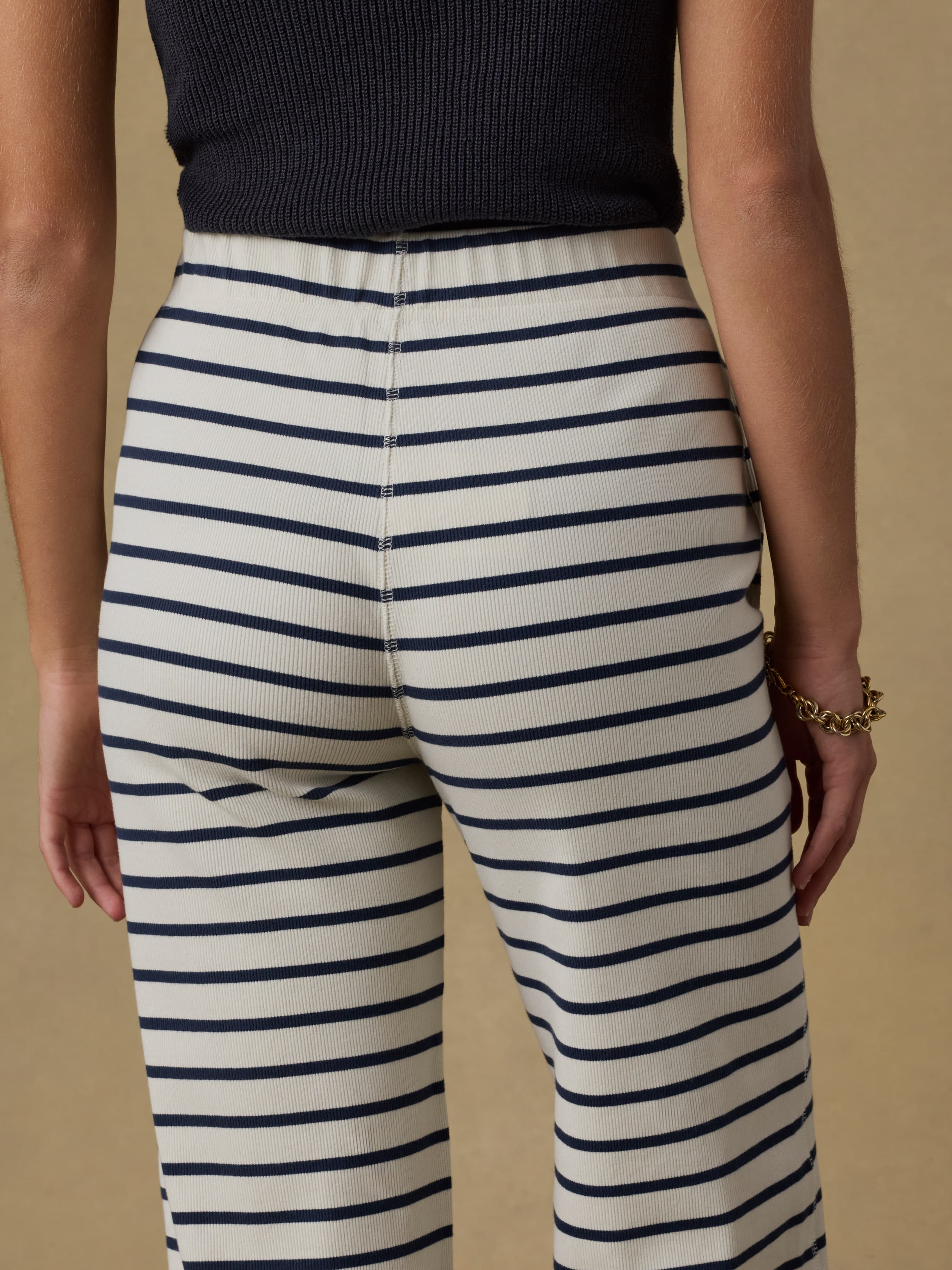 Surfside Rib Pant - Salt Air Stripe | Faherty Brand