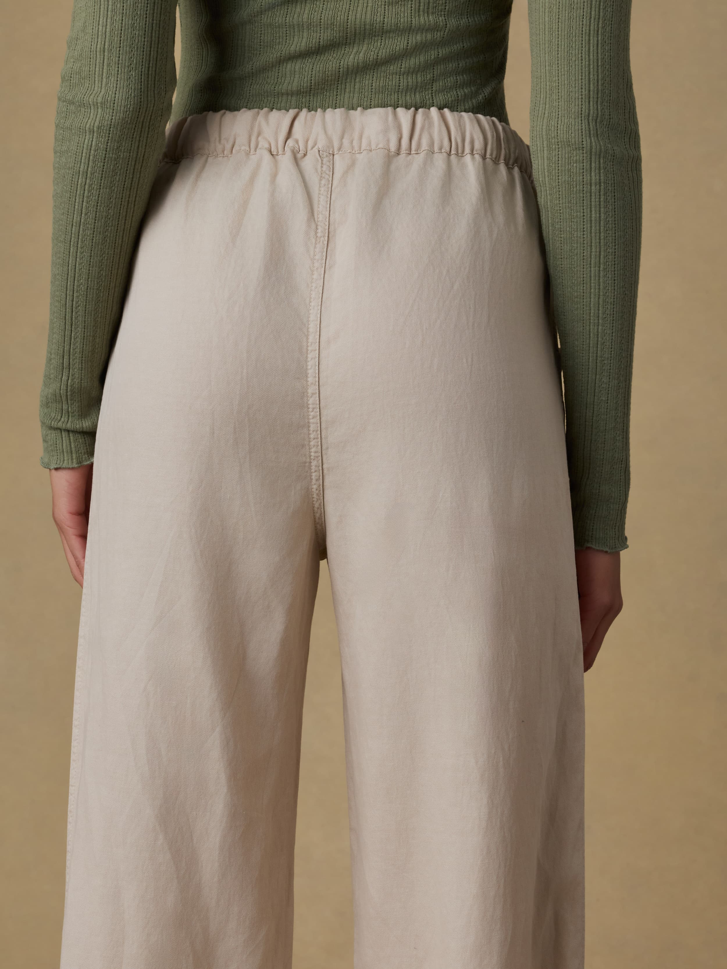 Topanga Drape Ankle Pant - Wheaten | Faherty Brand