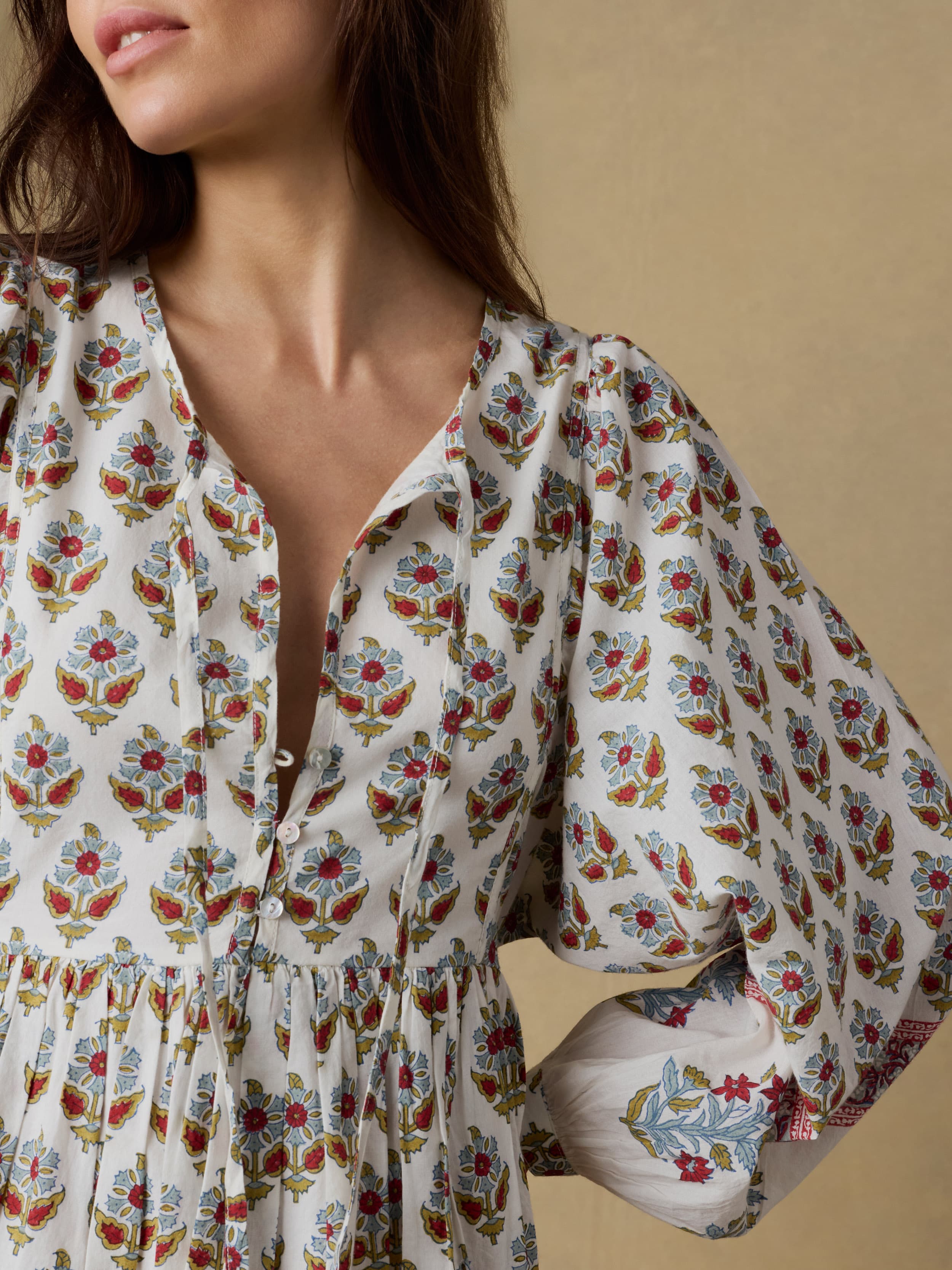 Suki Dress - Antique Bouquet | Faherty Brand
