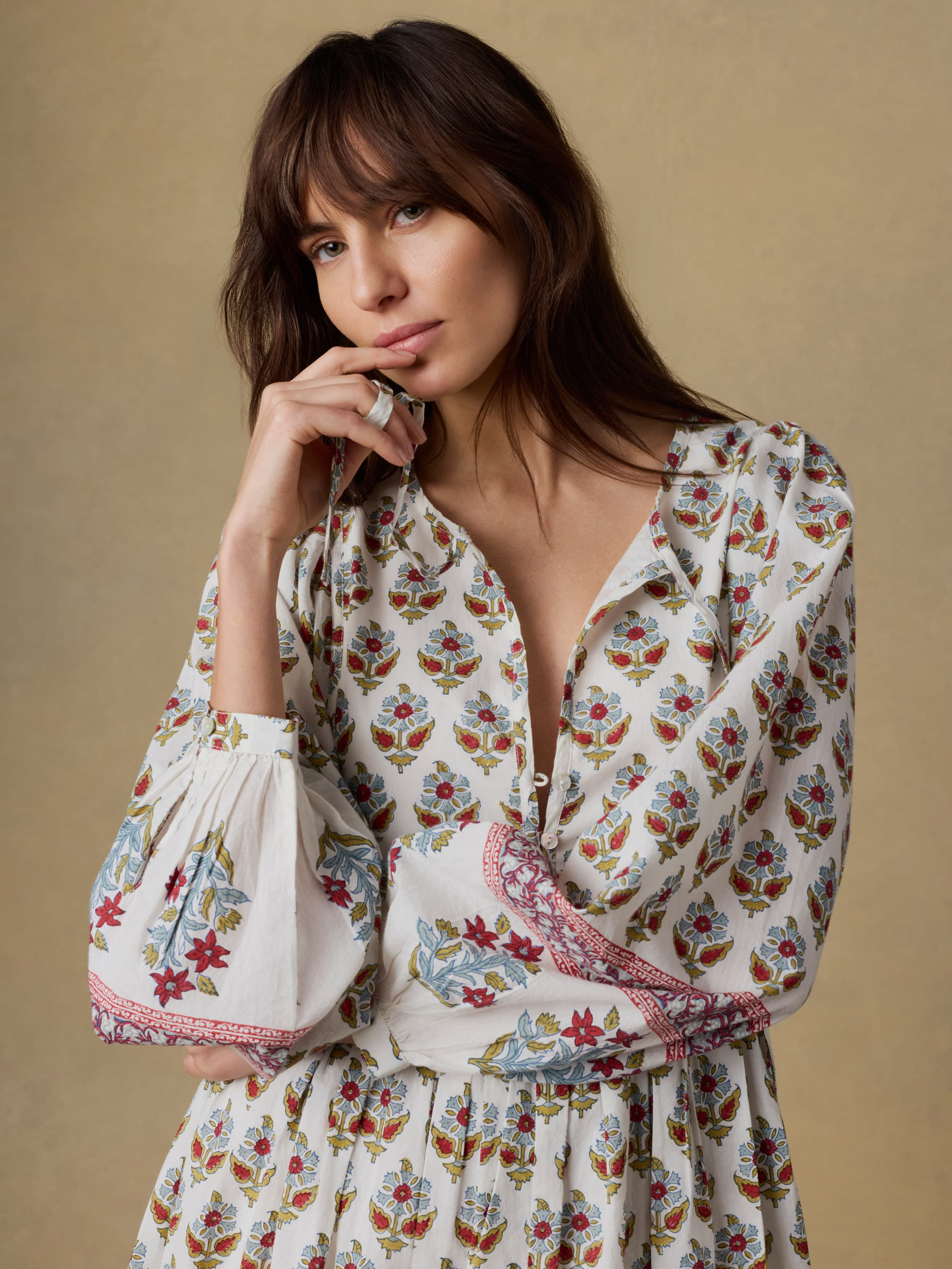 Suki Dress - Antique Bouquet | Faherty Brand