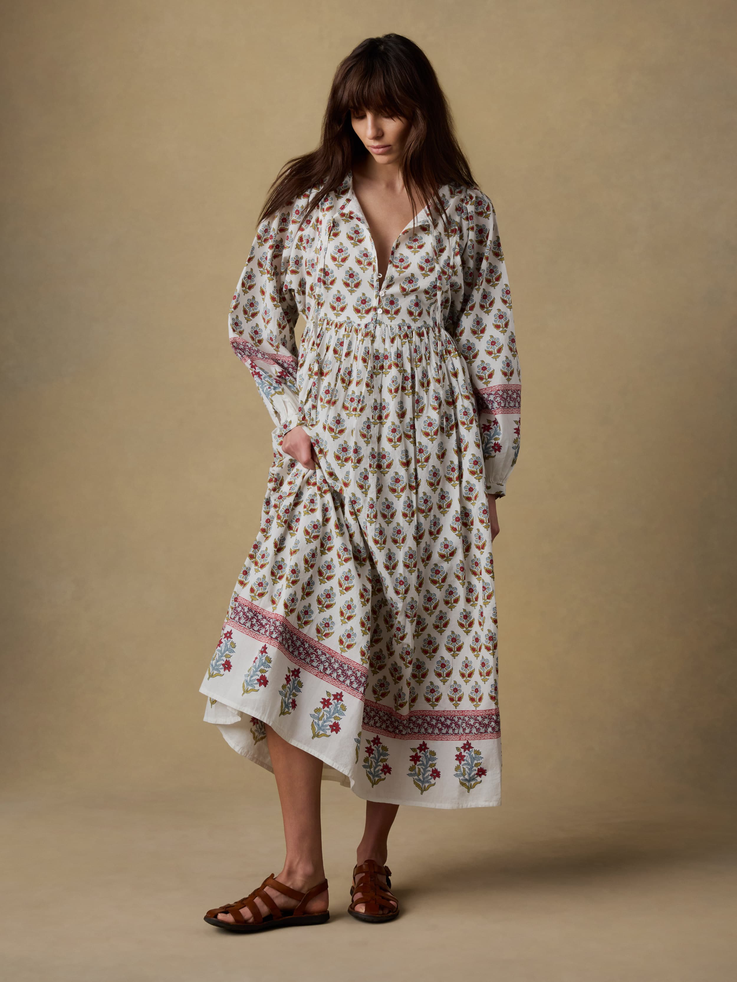 Suki Dress - Antique Bouquet | Faherty Brand