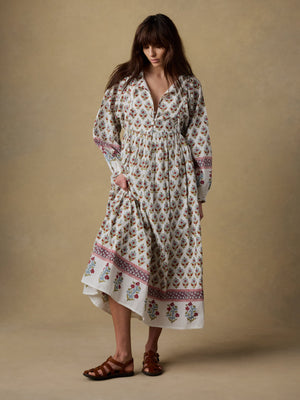 Suki Dress - Antique Bouquet