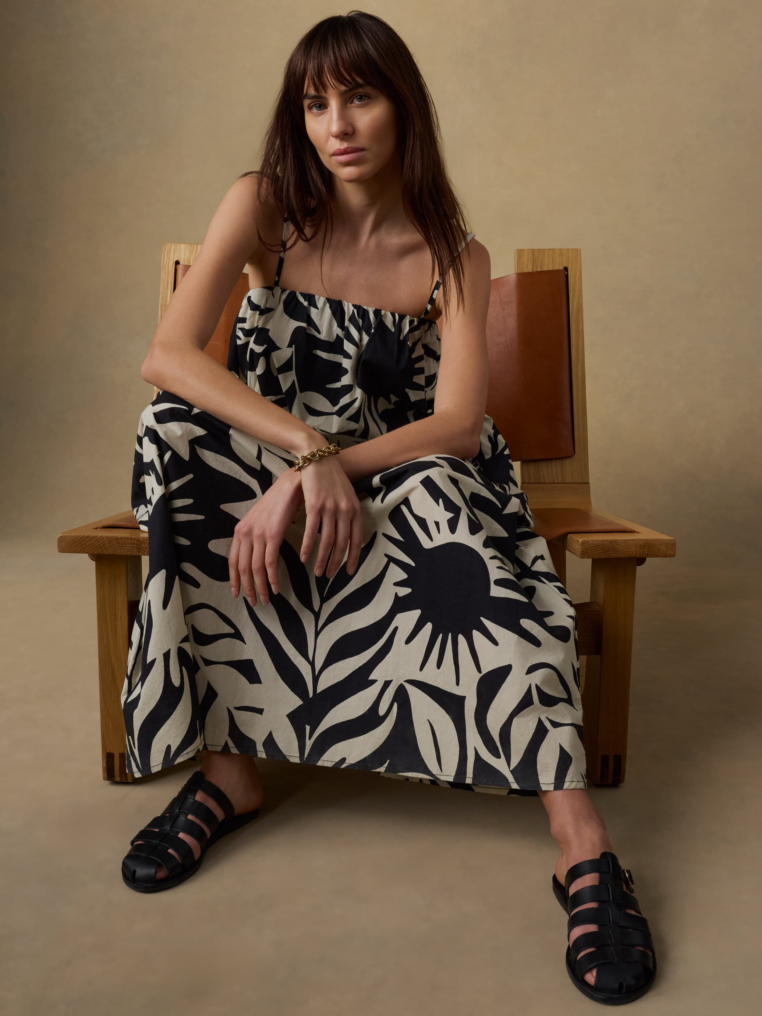 Coastal Poplin Kaua Dress - Garden Sonata | Faherty Brand