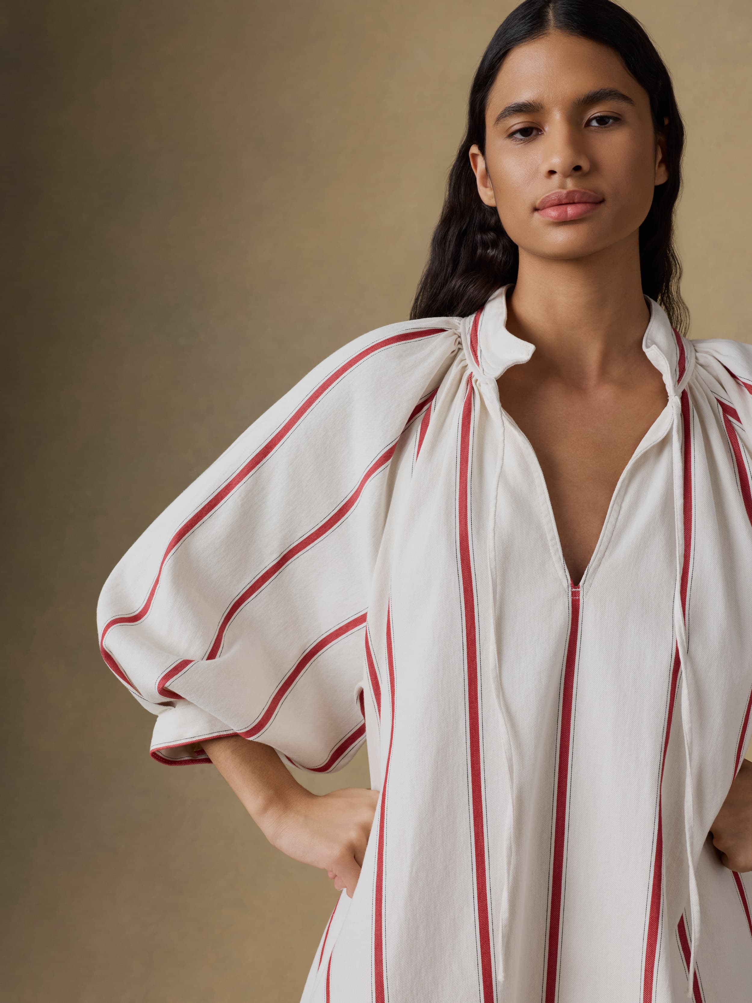 Tideweave Zoe Dress - Northbay Stripe | Faherty Brand