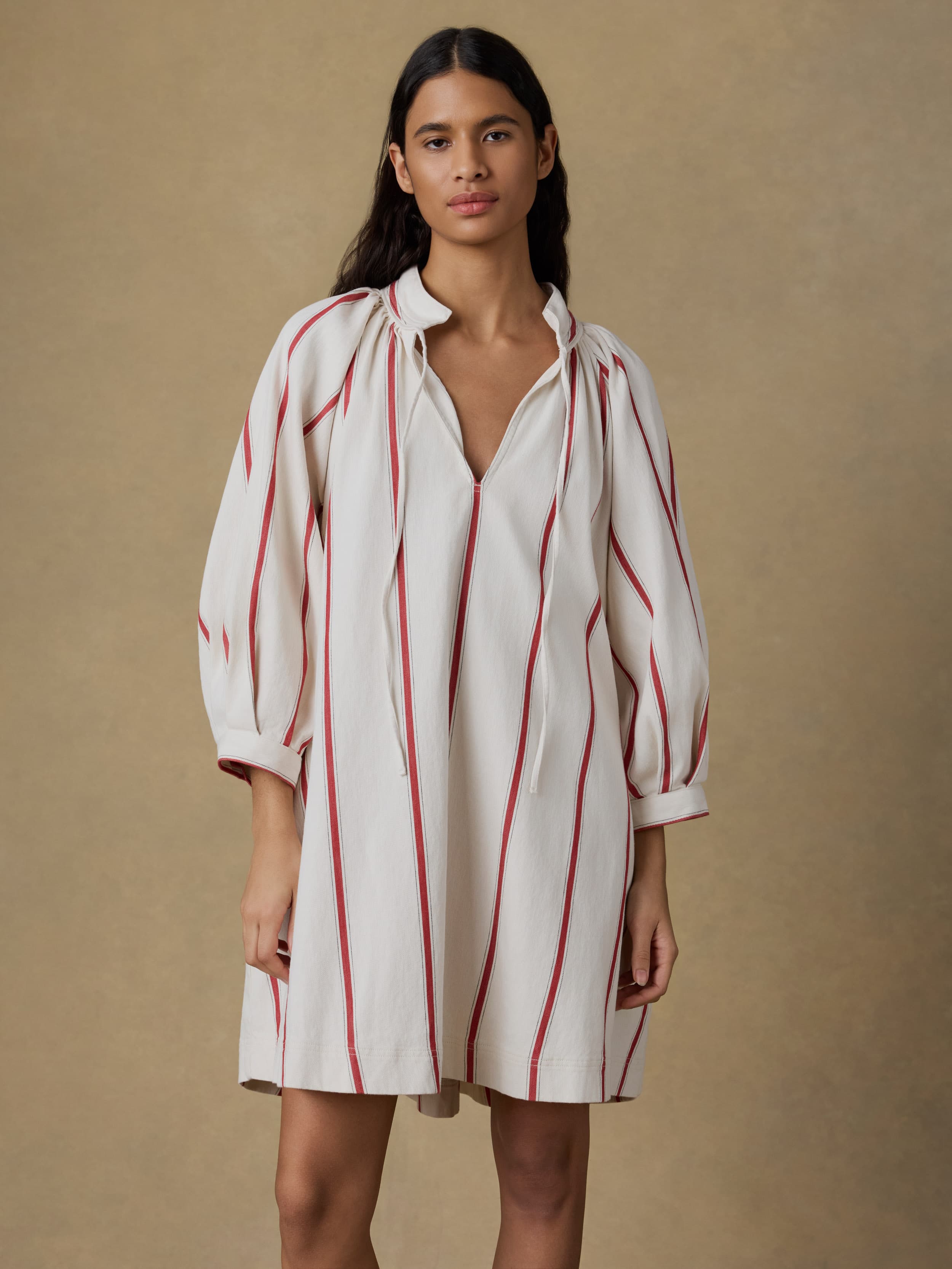 Tideweave Zoe Dress - Northbay Stripe | Faherty Brand