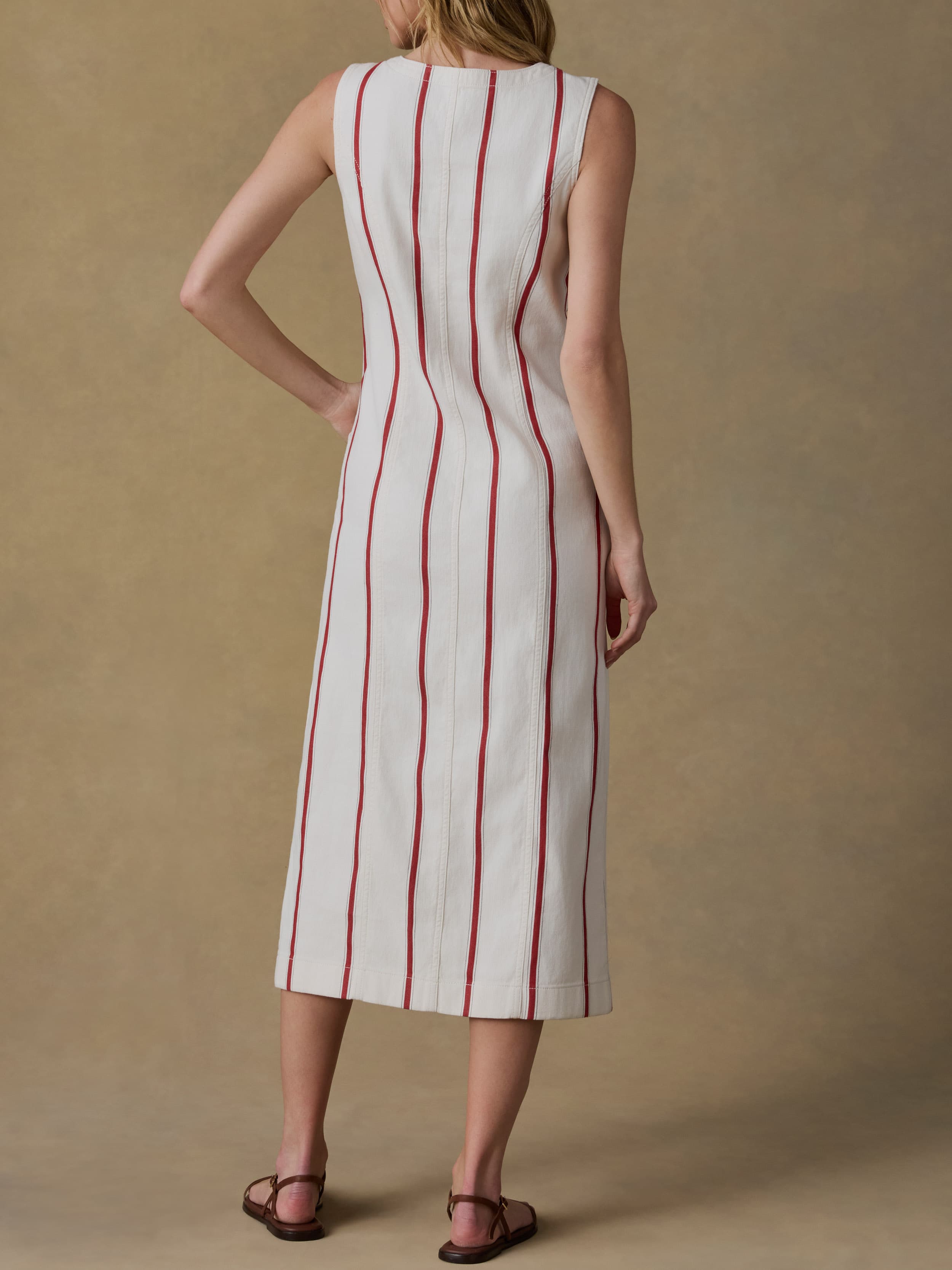 Tideweave Malibu Dress - Northbay Stripe | Faherty Brand