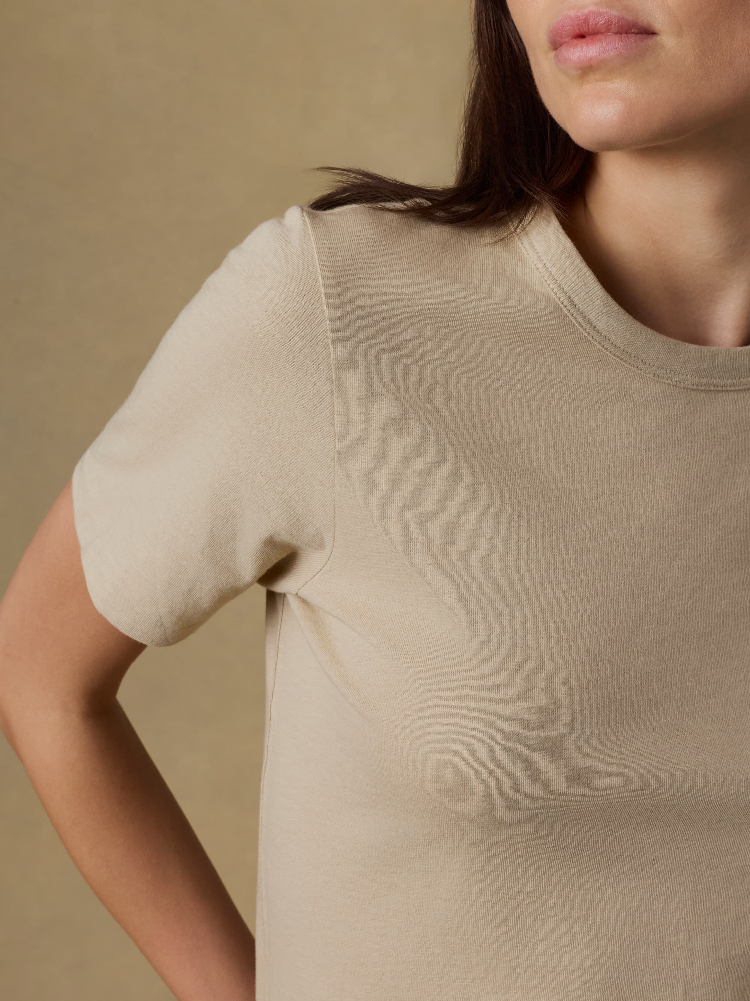 Sunwashed Regenerative Tee - White Pepper | Faherty Brand