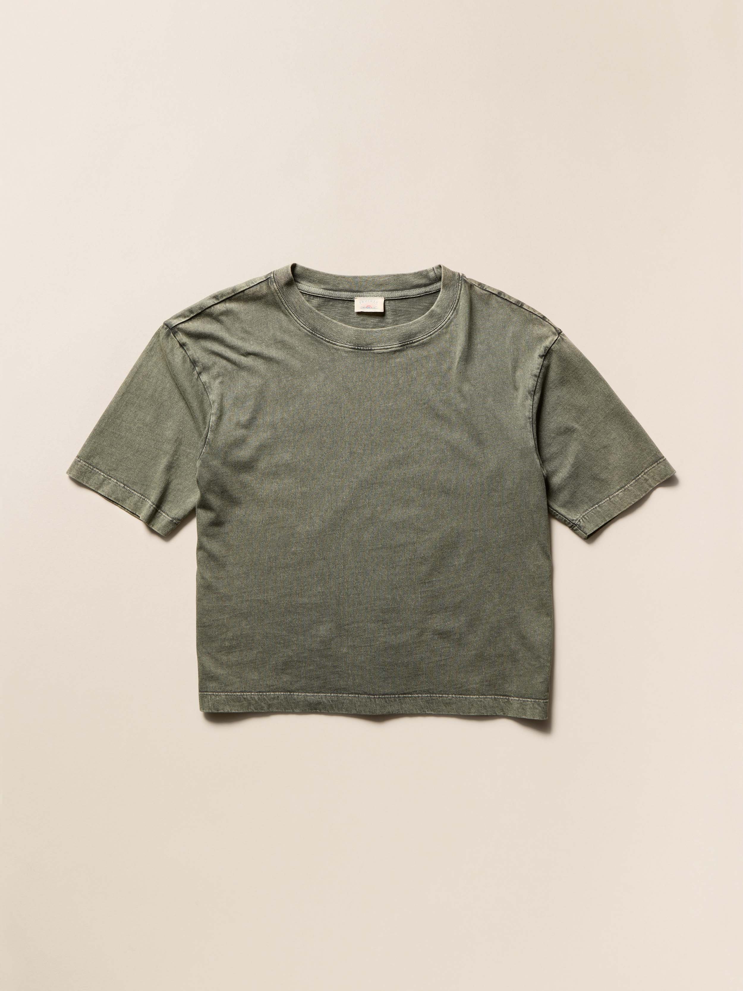 Recycled Cotton Vintage Tee - Island Olive | Faherty Brand