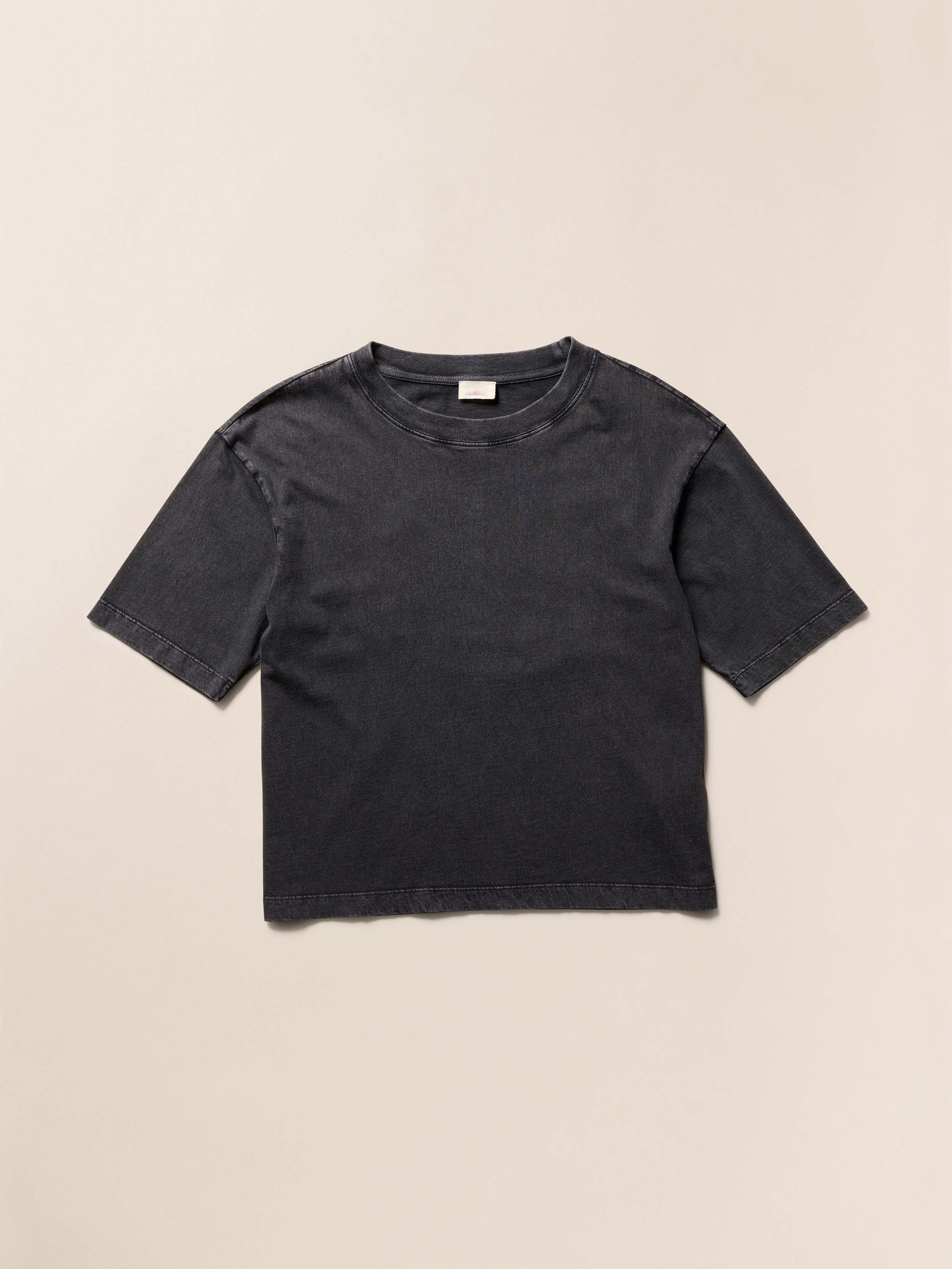 Recycled Cotton Vintage Tee - Washed Black | Faherty Brand