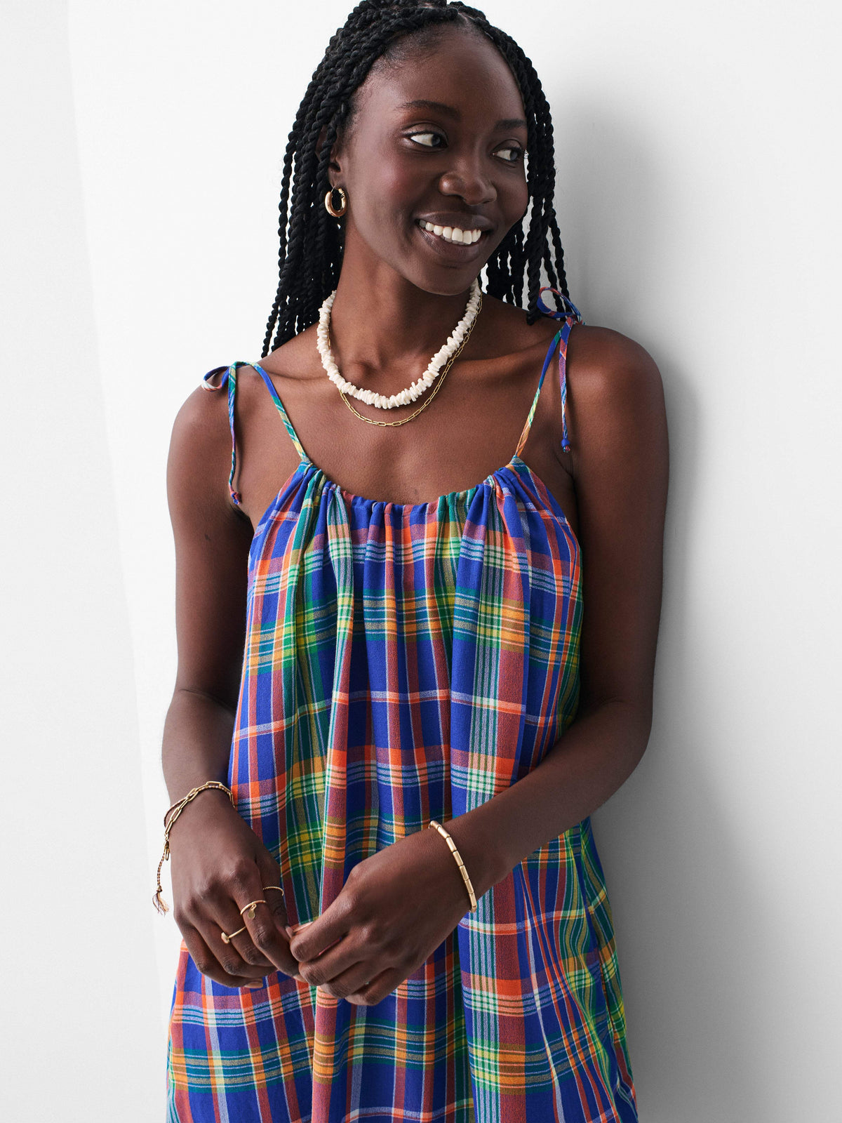 Albertine Cini Cover Up - Madras, image 2 of 8