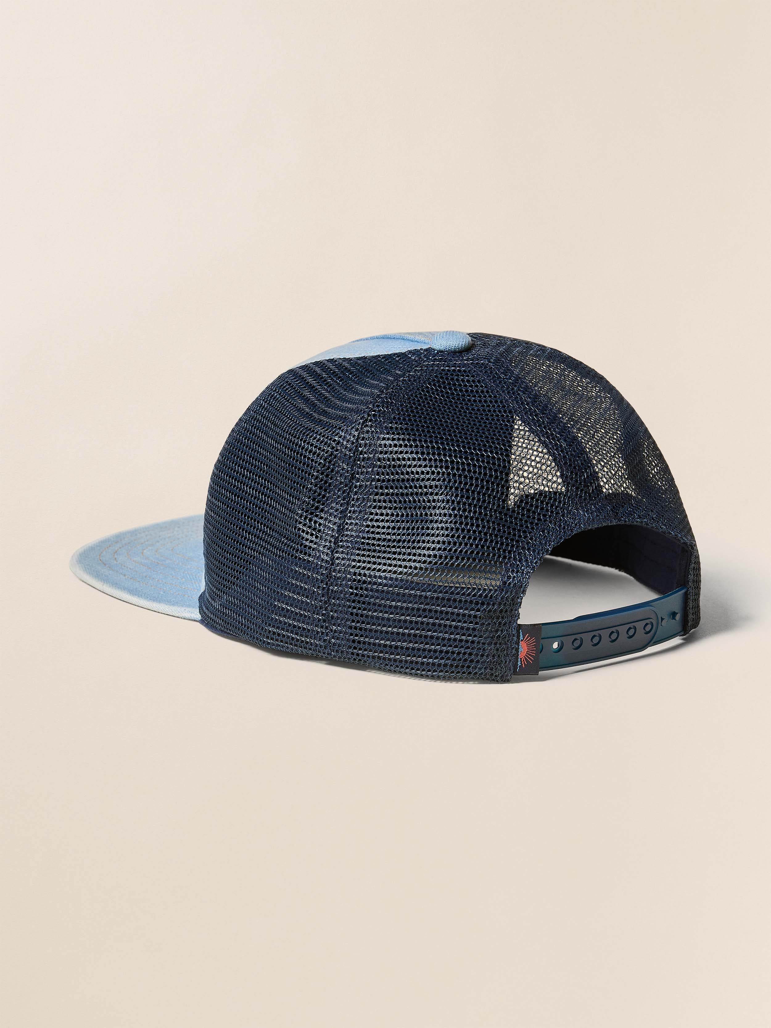 Steven Paul Judd Thunderbird Denim Hat - Light Indigo Wash | Faherty Brand