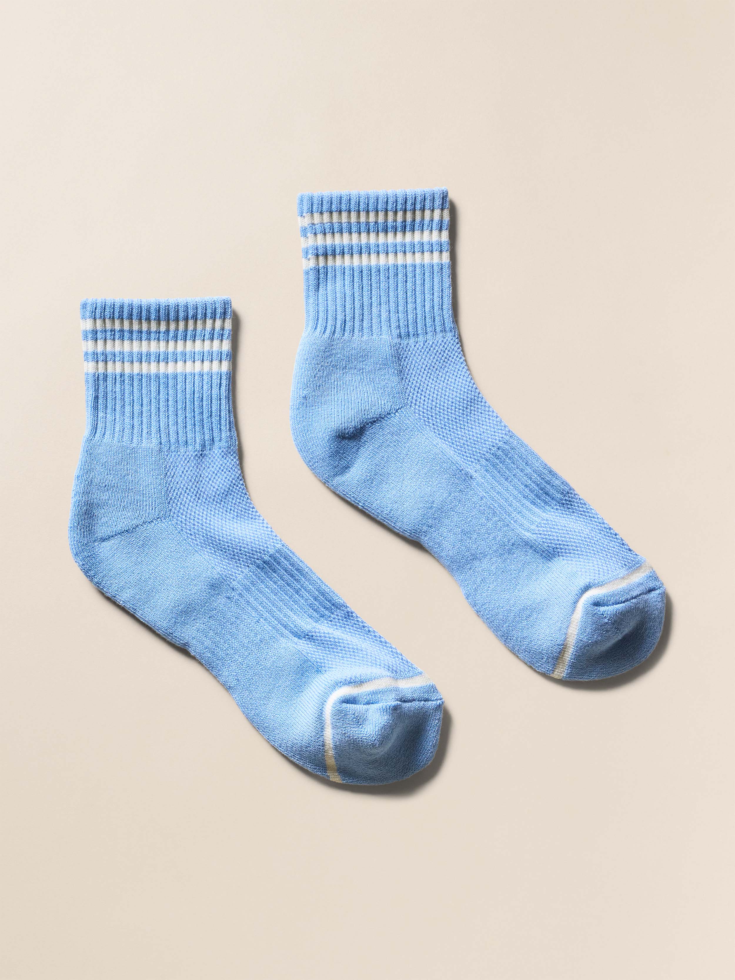 Le Bon Shoppe Girlfriend Socks - Parisian Blue