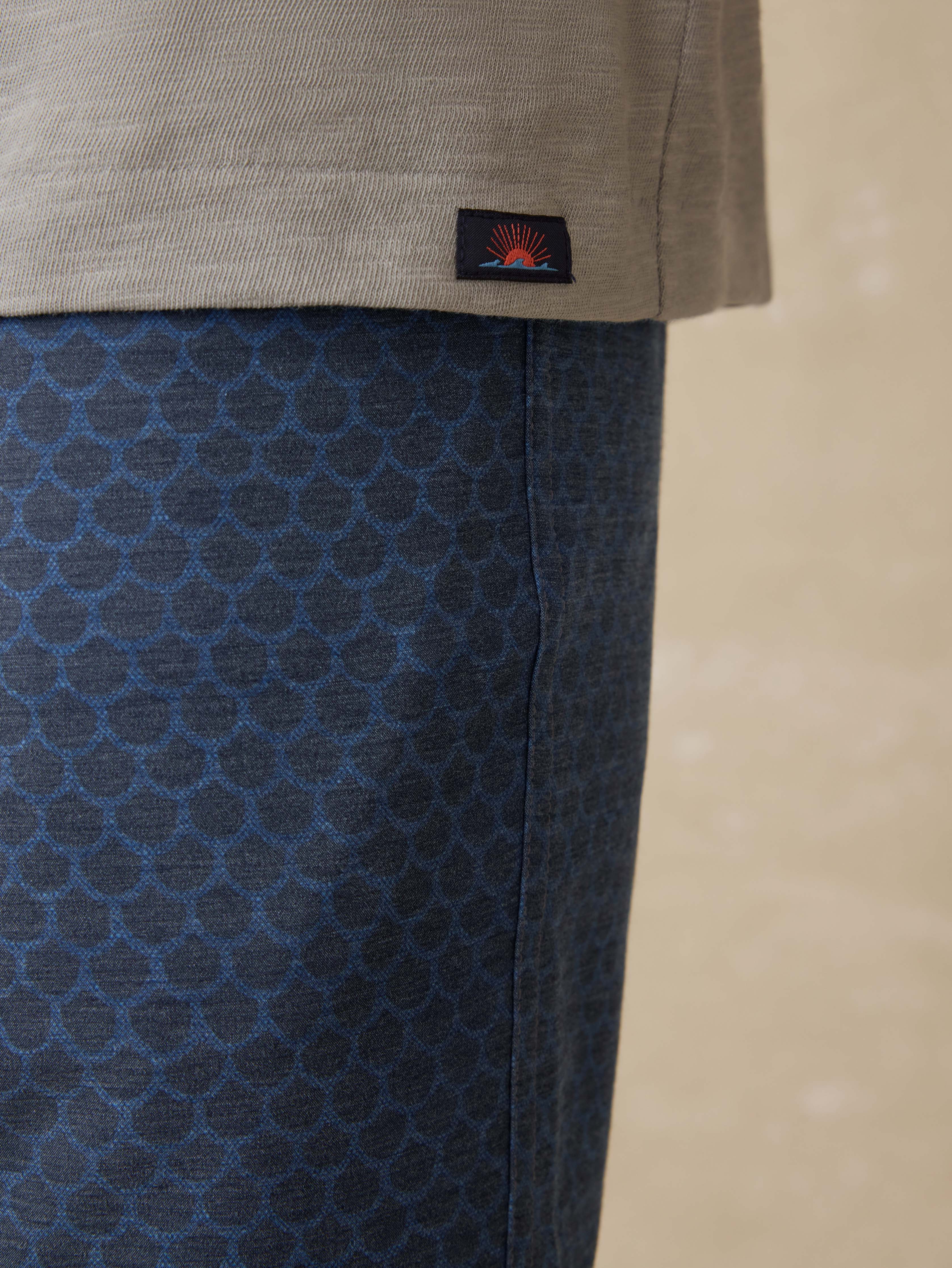 All Day™ Short (7") - Midnight Fishscale | Faherty Brand