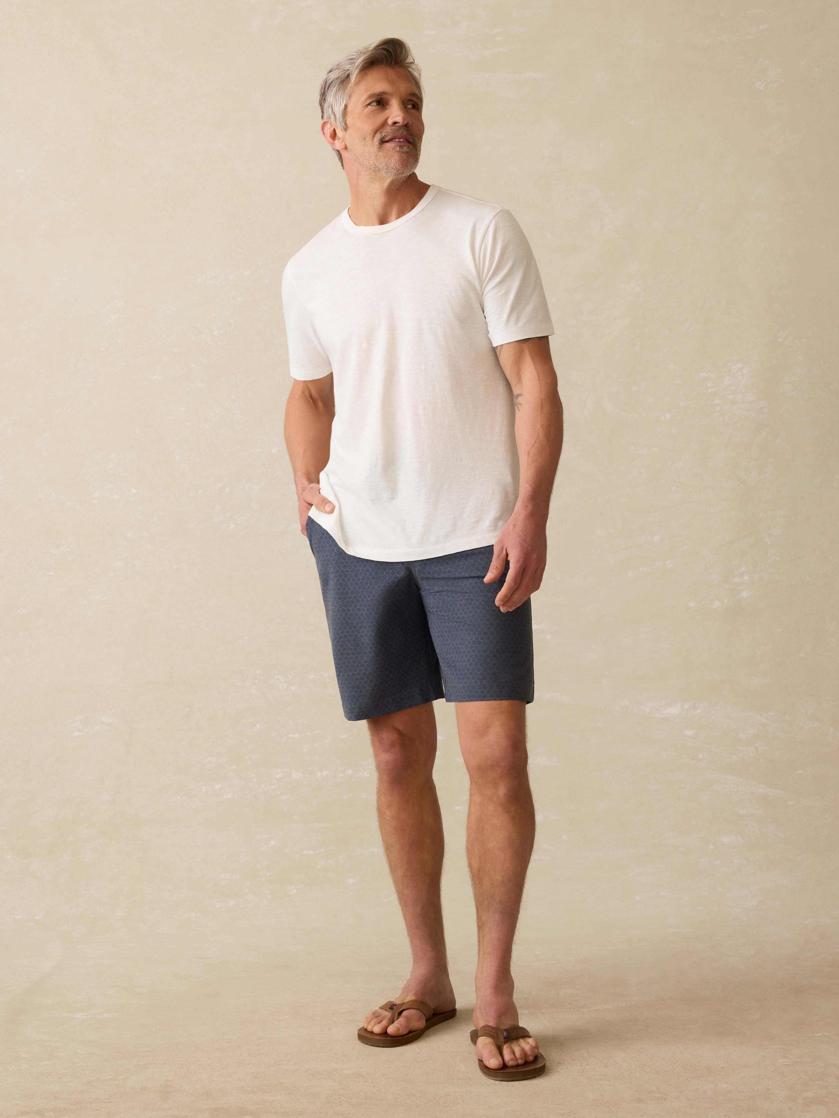 All Day™ Short (9") - Midnight Fishscale | Faherty Brand