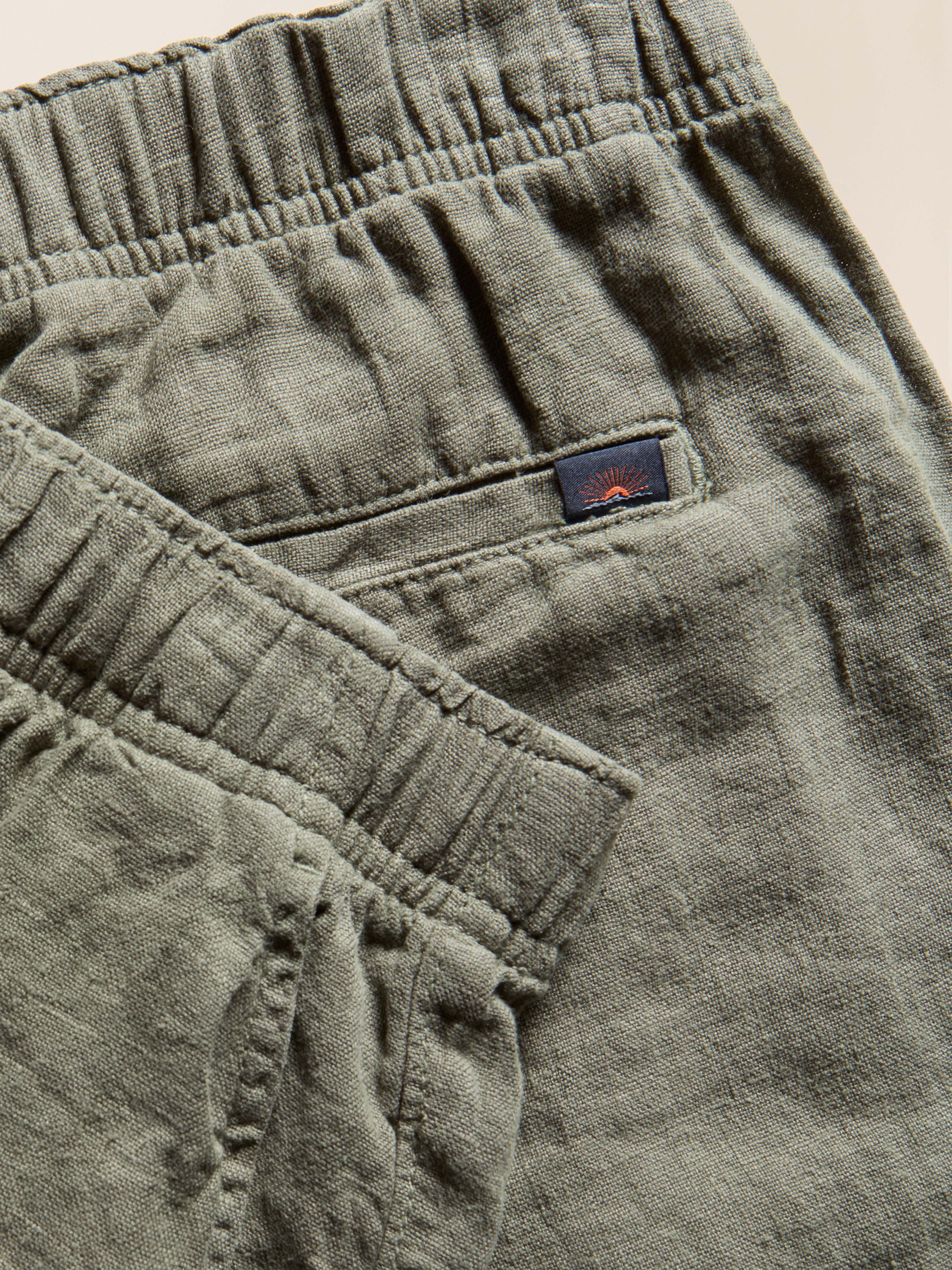 Essential Linen Short (6.5") - Spruce | Faherty Brand