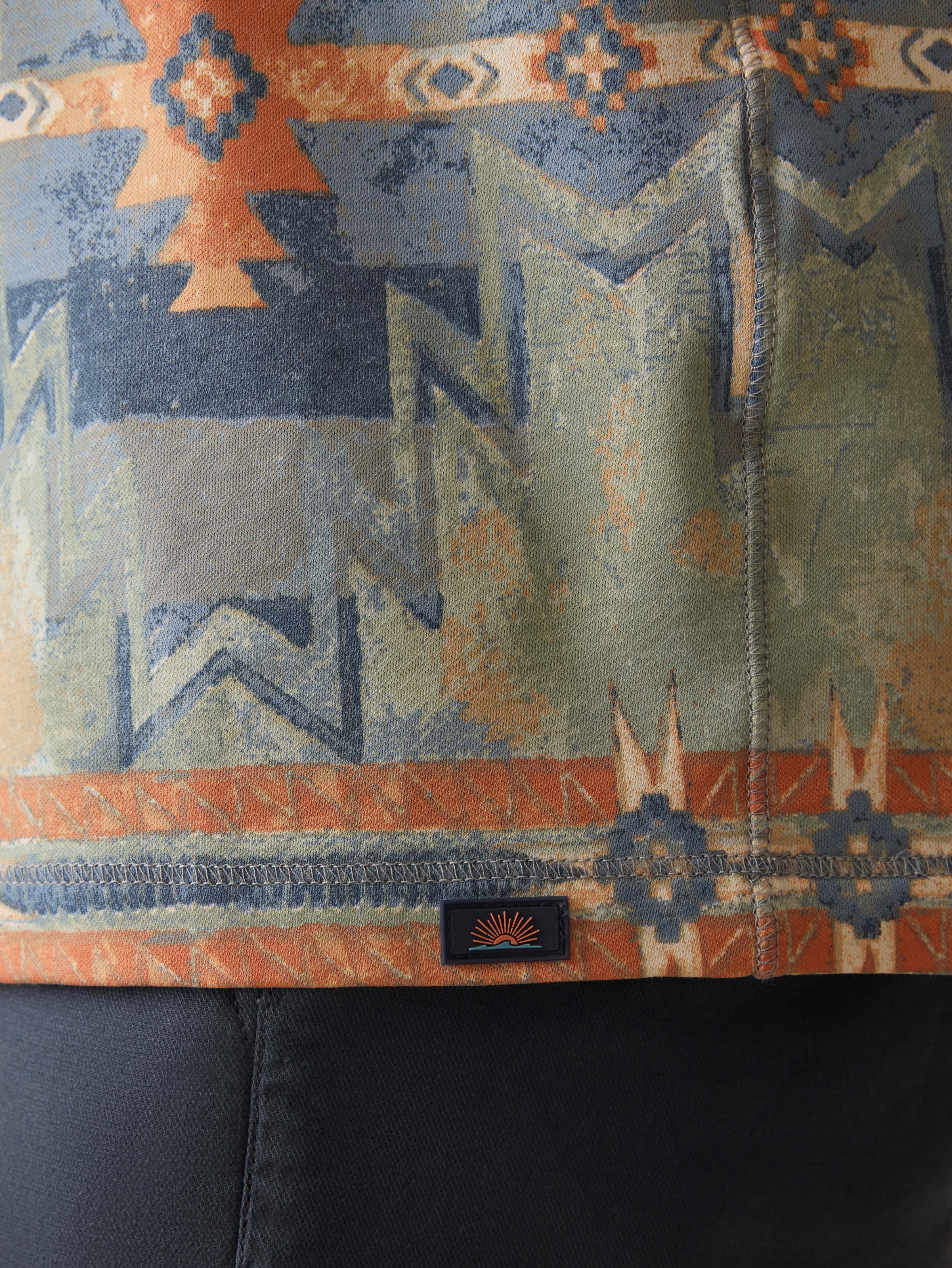 Doug Good Feather Shorelite Upf Hoodie - Daybreak Star Nation | Faherty Brand