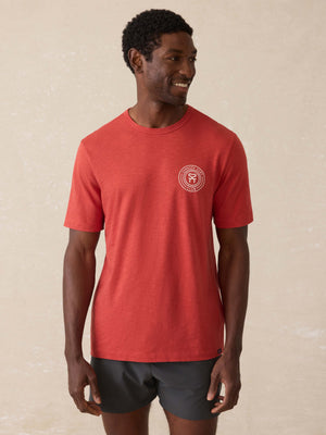 Surf Ghana Short-Sleeve Logo Graphic Tee - Cavern Clay