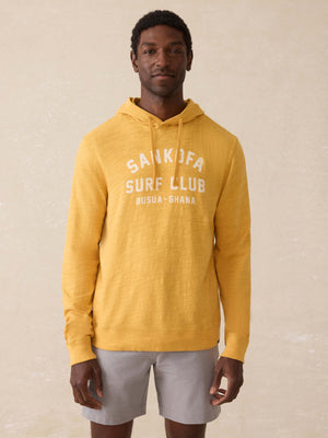 Surf Ghana Sunwashed Organic Hoodie - Tuscan Sun