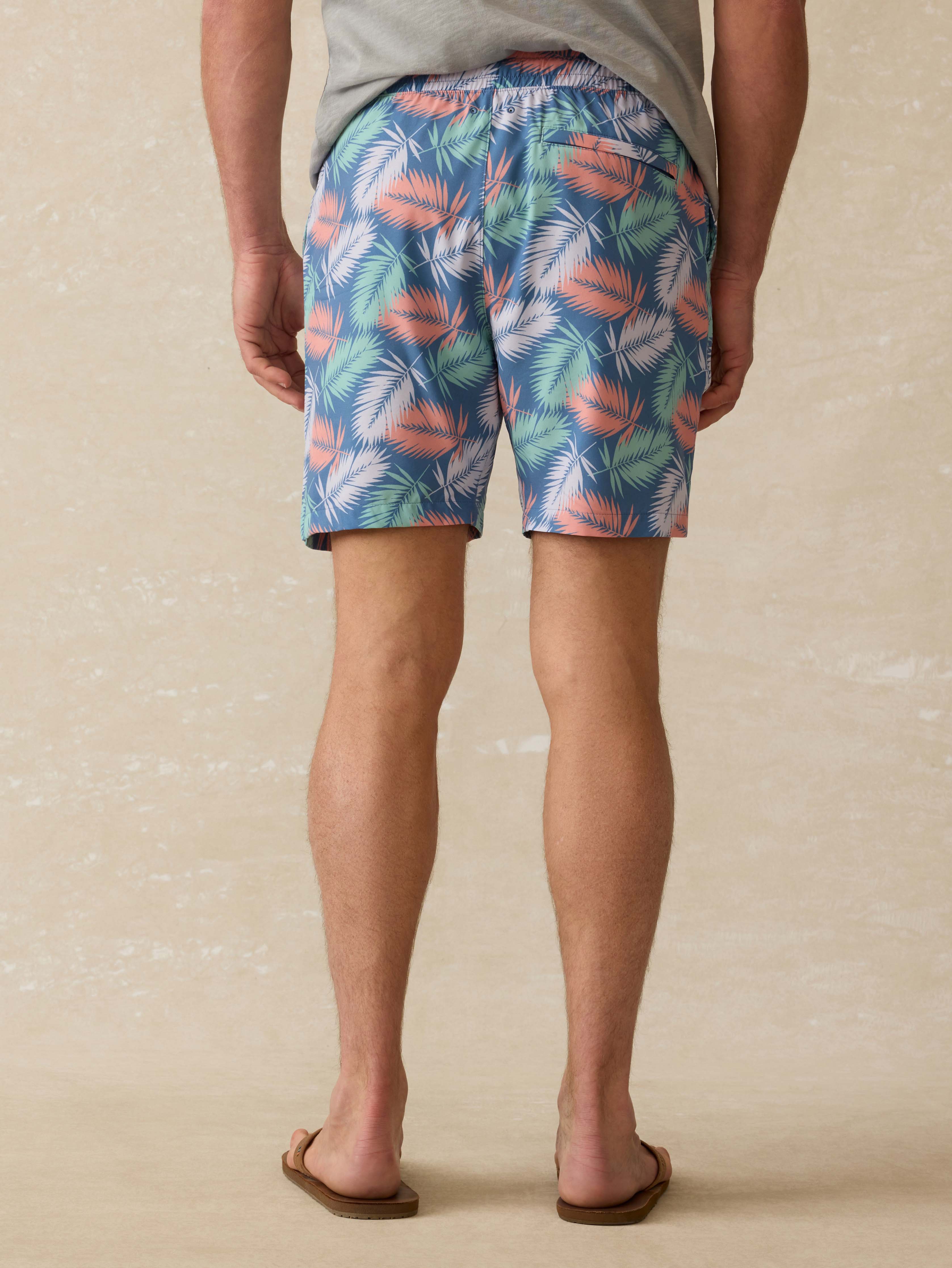 Shorelite Trunk (5") - Twilight Paradise Palm | Faherty Brand