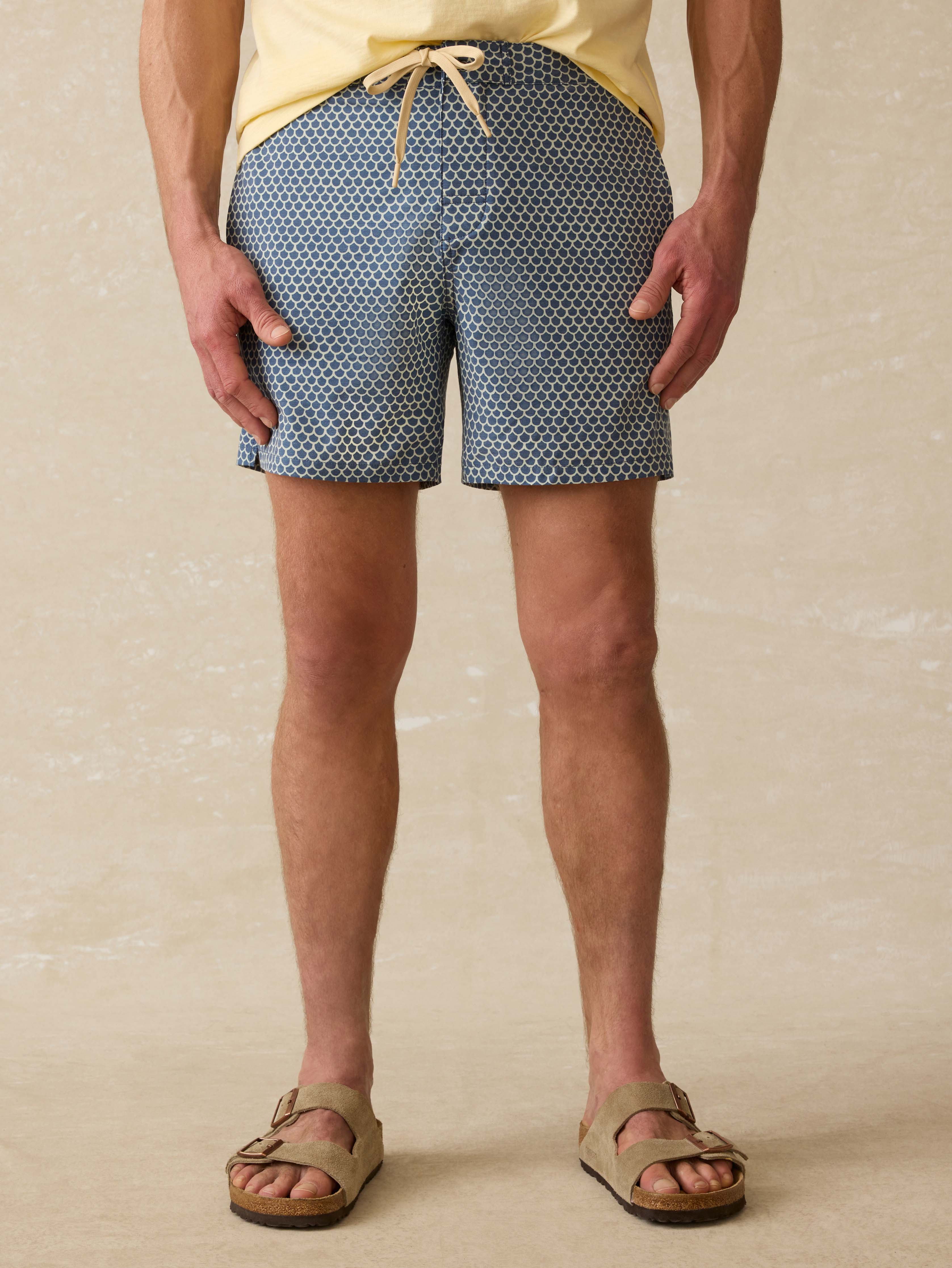 Biarritz Boardshort - Fishscale Redux