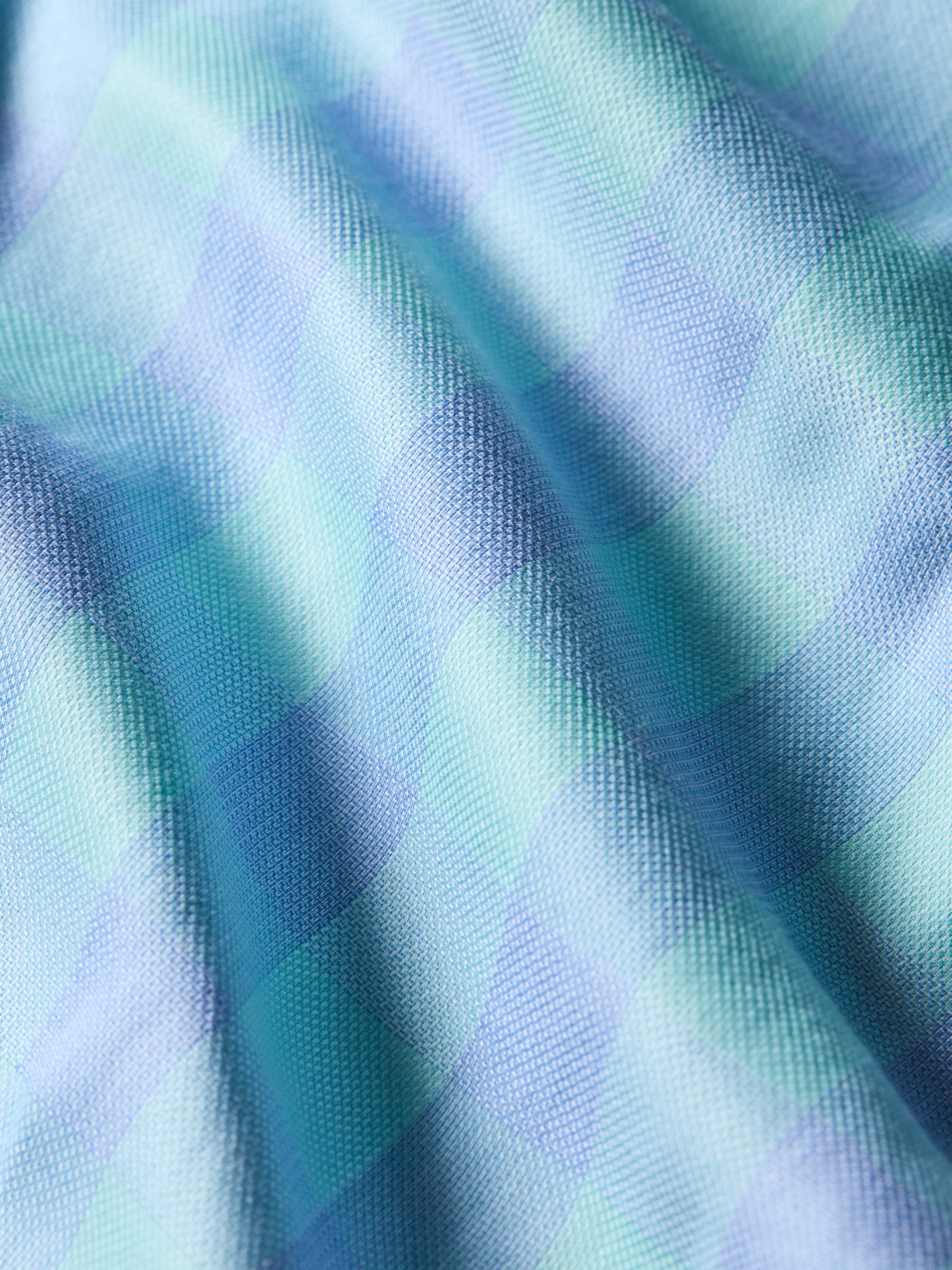 Movement™ Monterey Shirt - Lagoon Waters Check | Faherty Brand